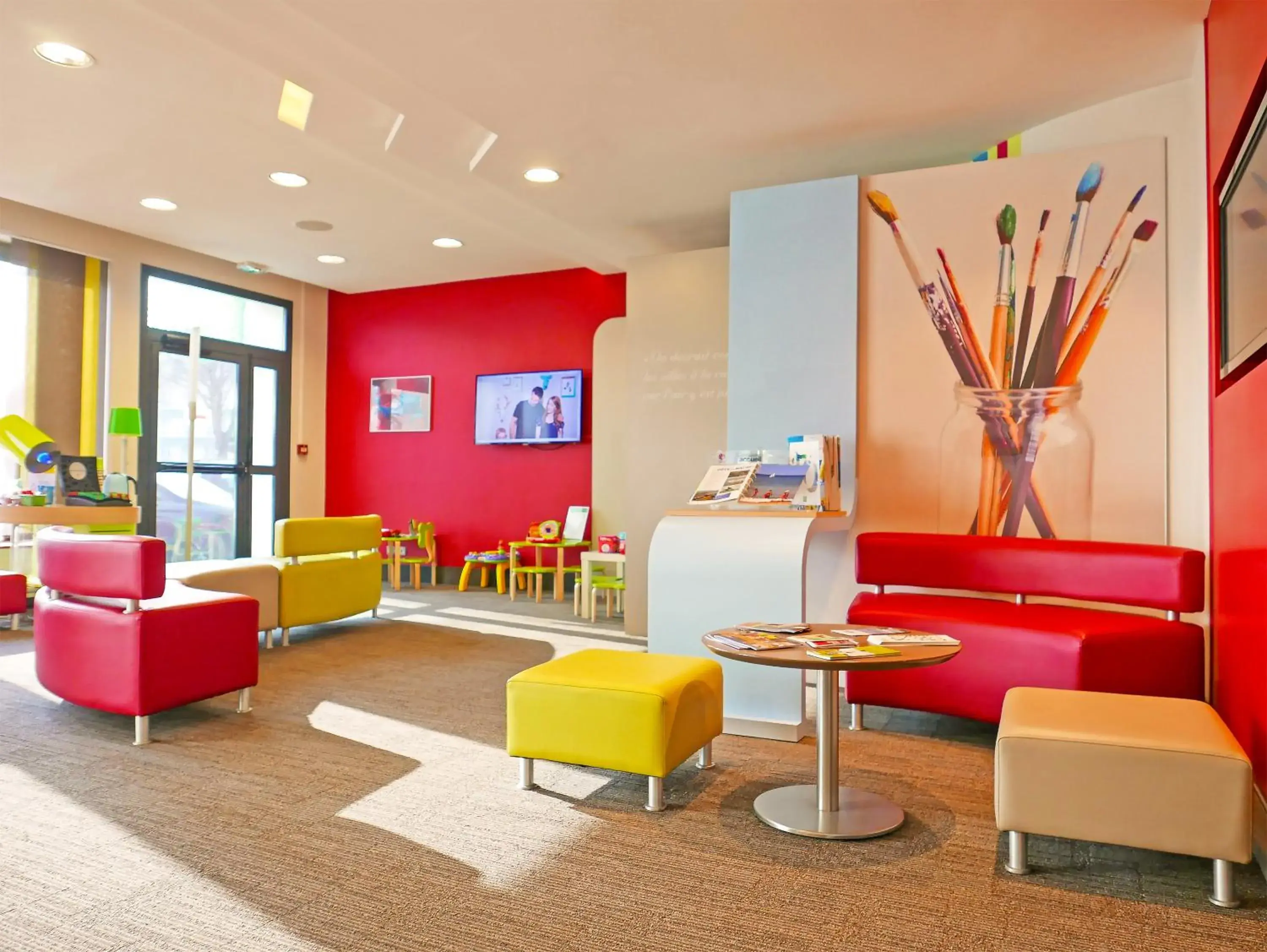 Lobby or reception in ibis Styles Honfleur Centre Historique Lobby or reception in ibis Styles Honfleur Centre Historique
