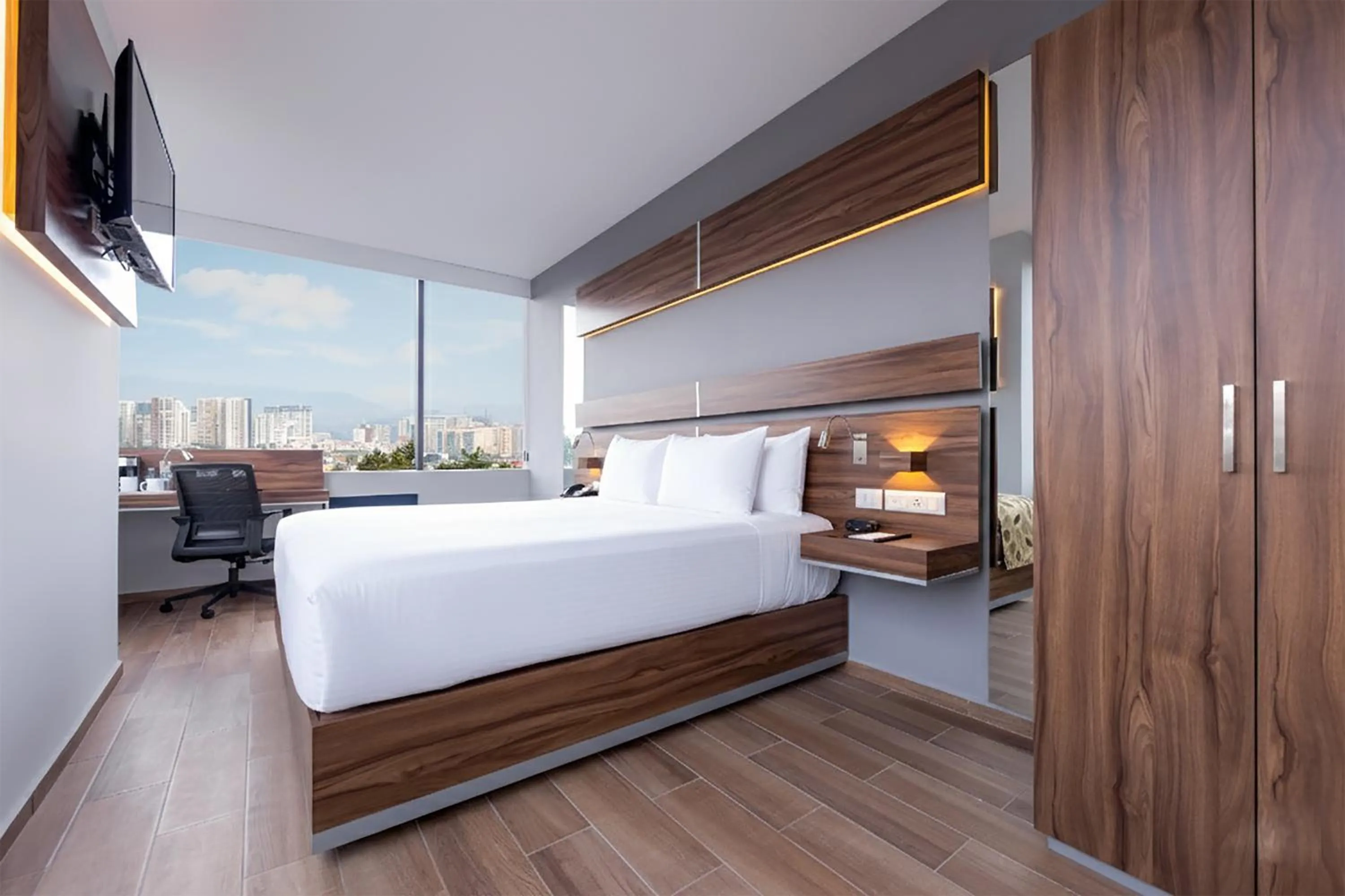 Bed in Sleep Inn Ciudad de Mexico Cuajimalpa