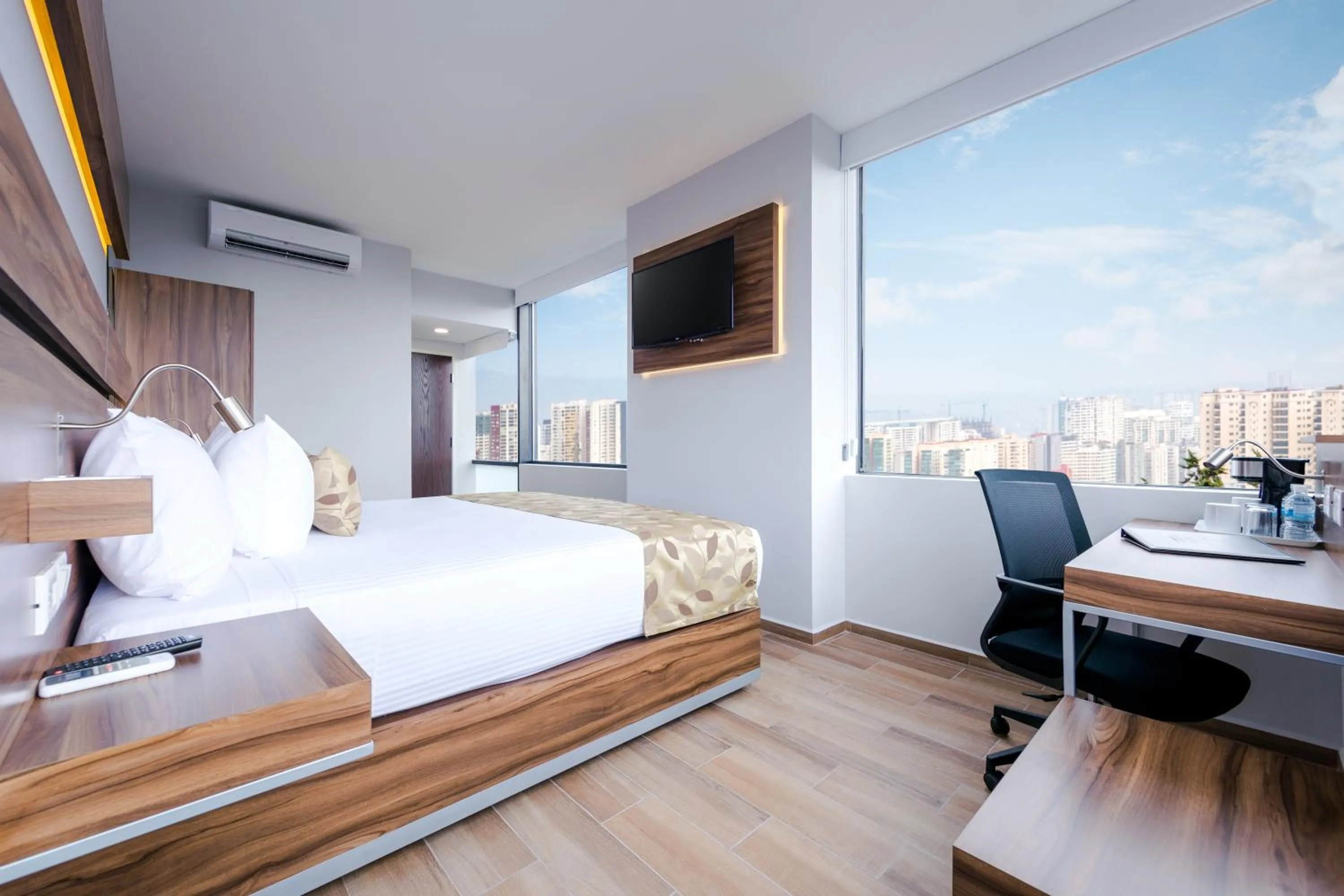 Bed in Sleep Inn Ciudad de Mexico Cuajimalpa