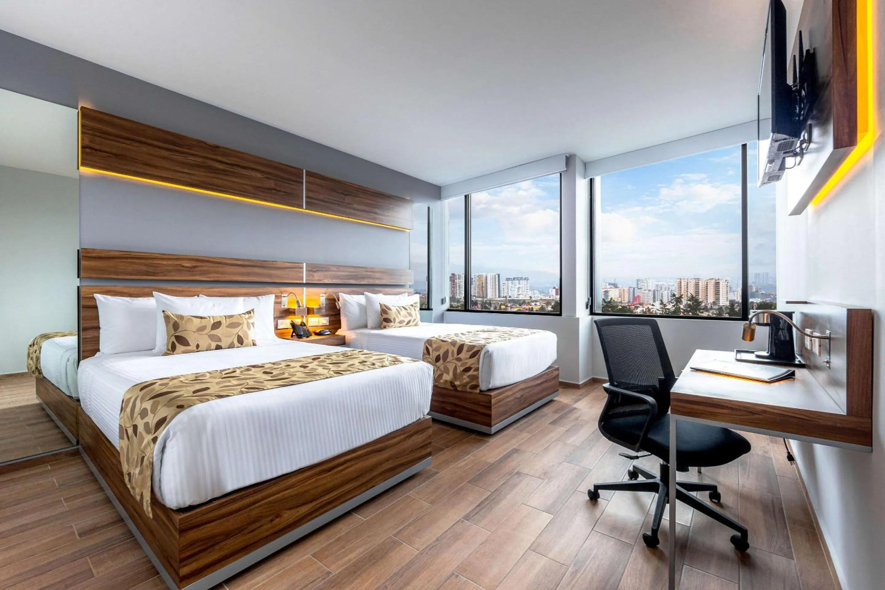 Bed in Sleep Inn Ciudad de Mexico Cuajimalpa