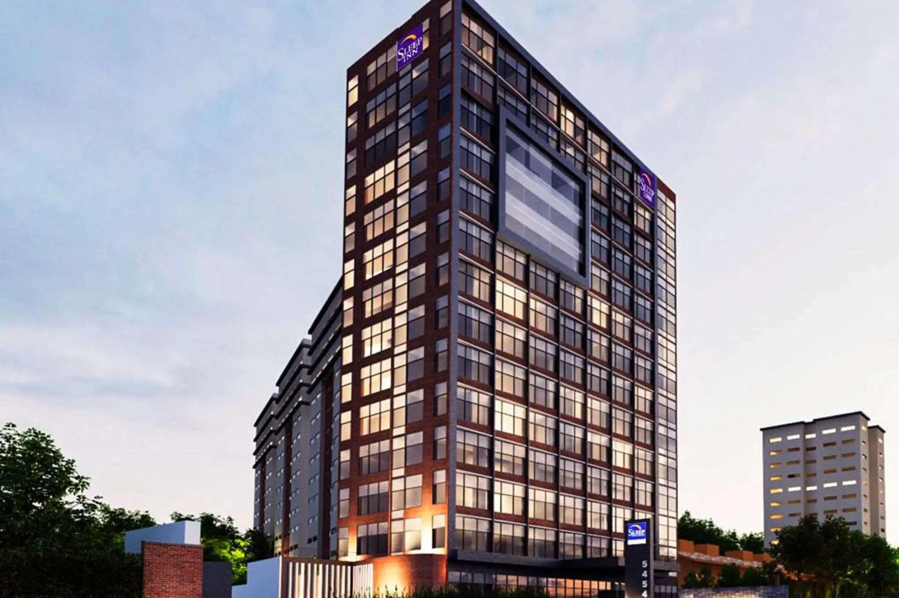 Property building in Sleep Inn Ciudad de Mexico Cuajimalpa Property building in Sleep Inn Ciudad de Mexico Cuajimalpa