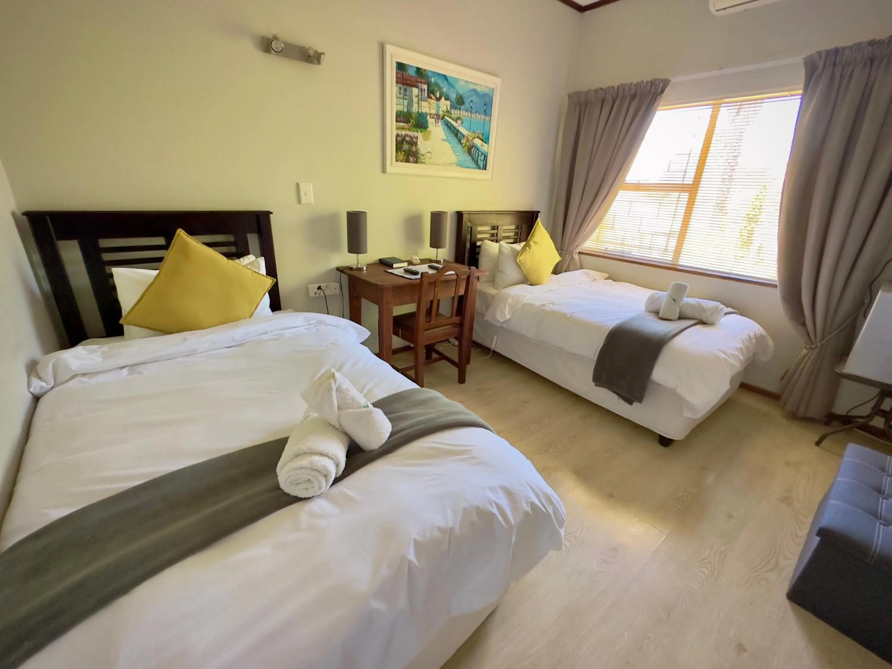 Bed in Kliprand Guest House