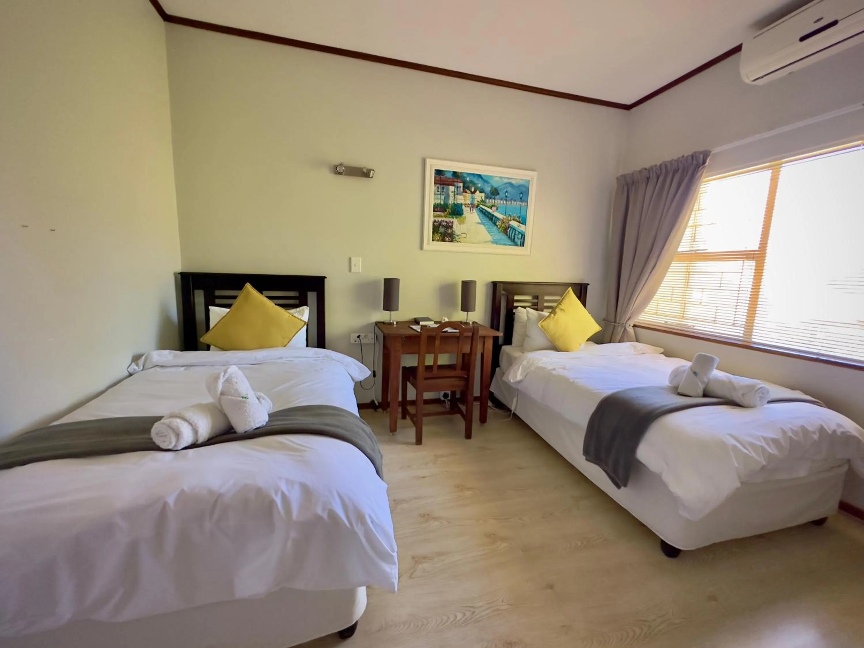 Bed in Kliprand Guest House