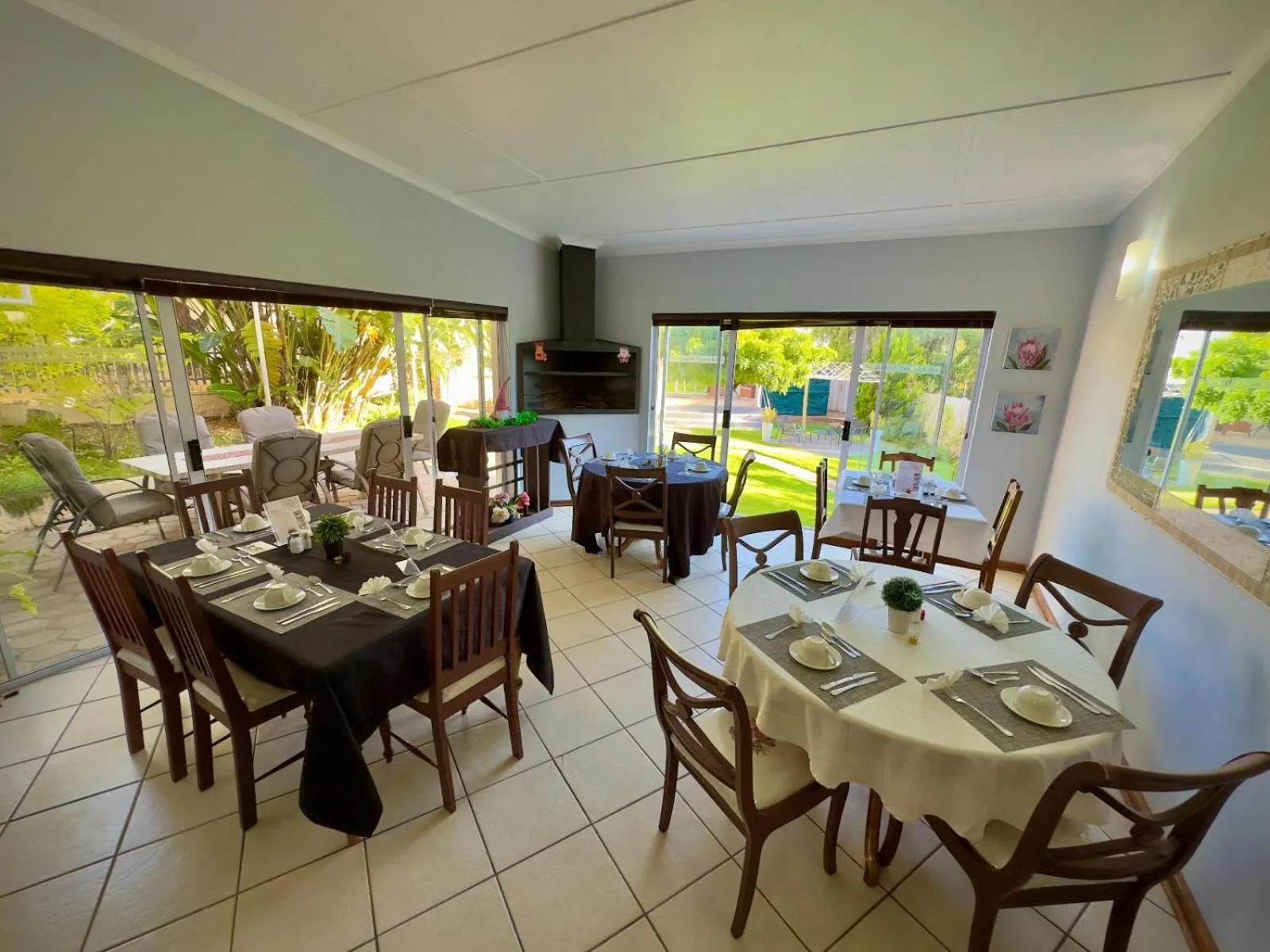Dining area in Kliprand Guest House