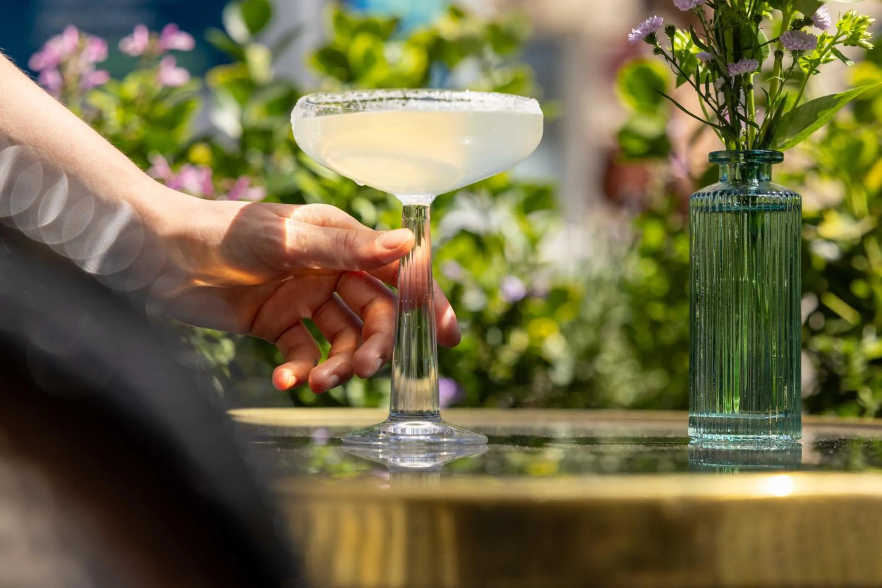 Patio in Hotel Observatoire Luxembourg