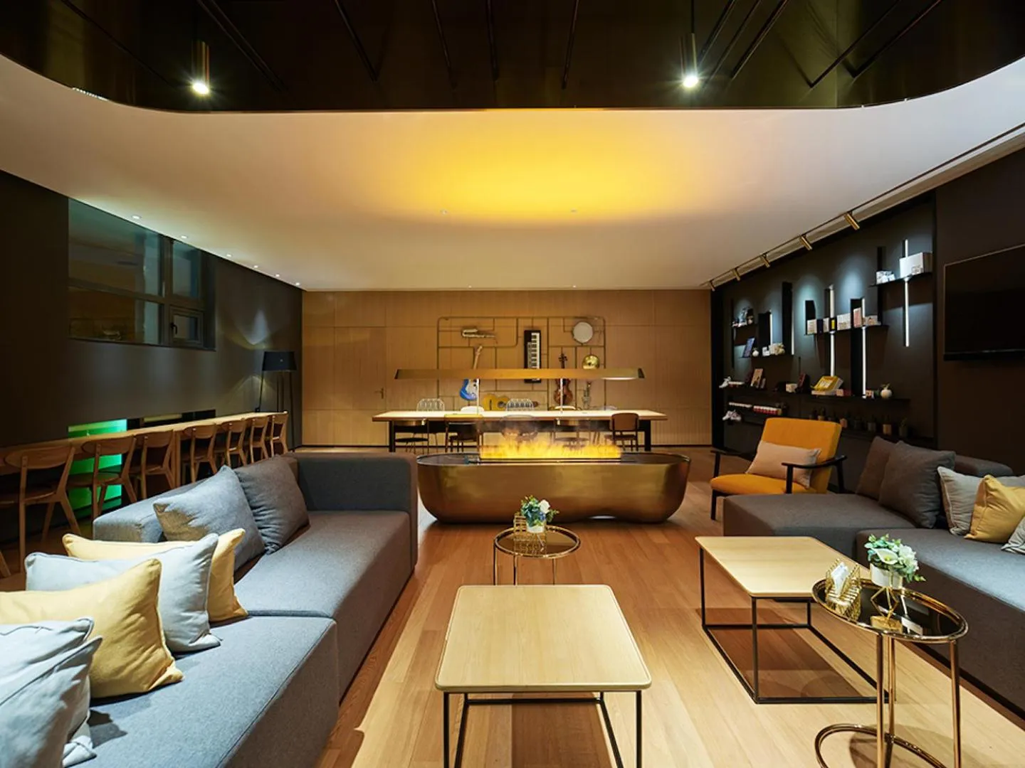 Seating area in CitiGO Hotel X Zhangjiang Shanghai