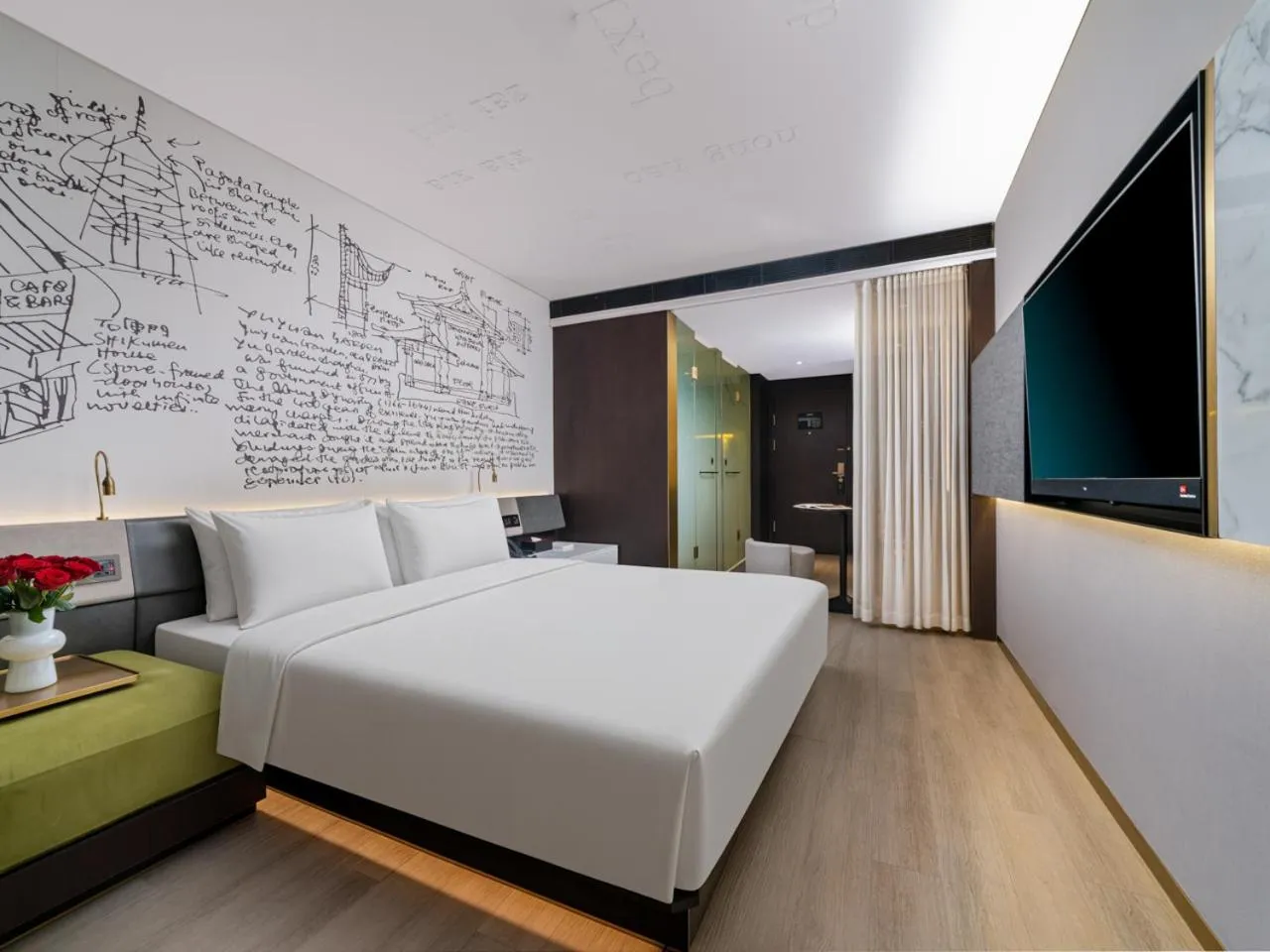 Bed in CitiGO Hotel X Zhangjiang Shanghai