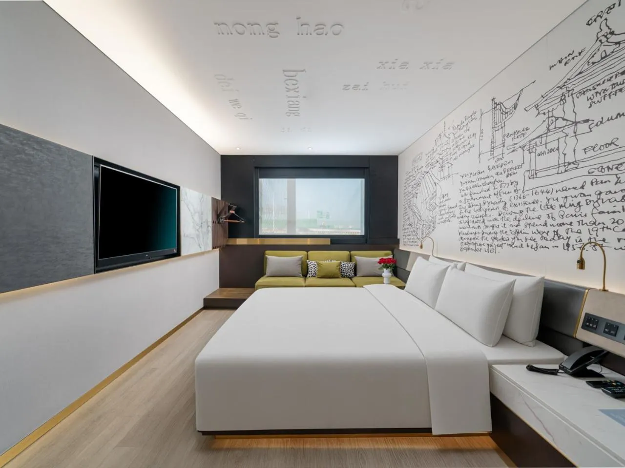 Bed in CitiGO Hotel X Zhangjiang Shanghai