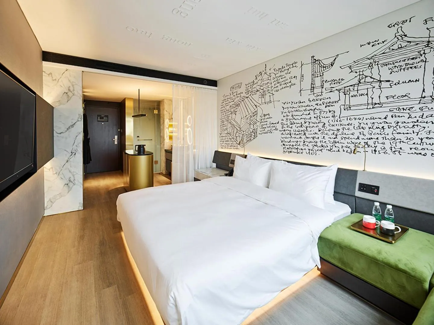 Bed in CitiGO Hotel X Zhangjiang Shanghai