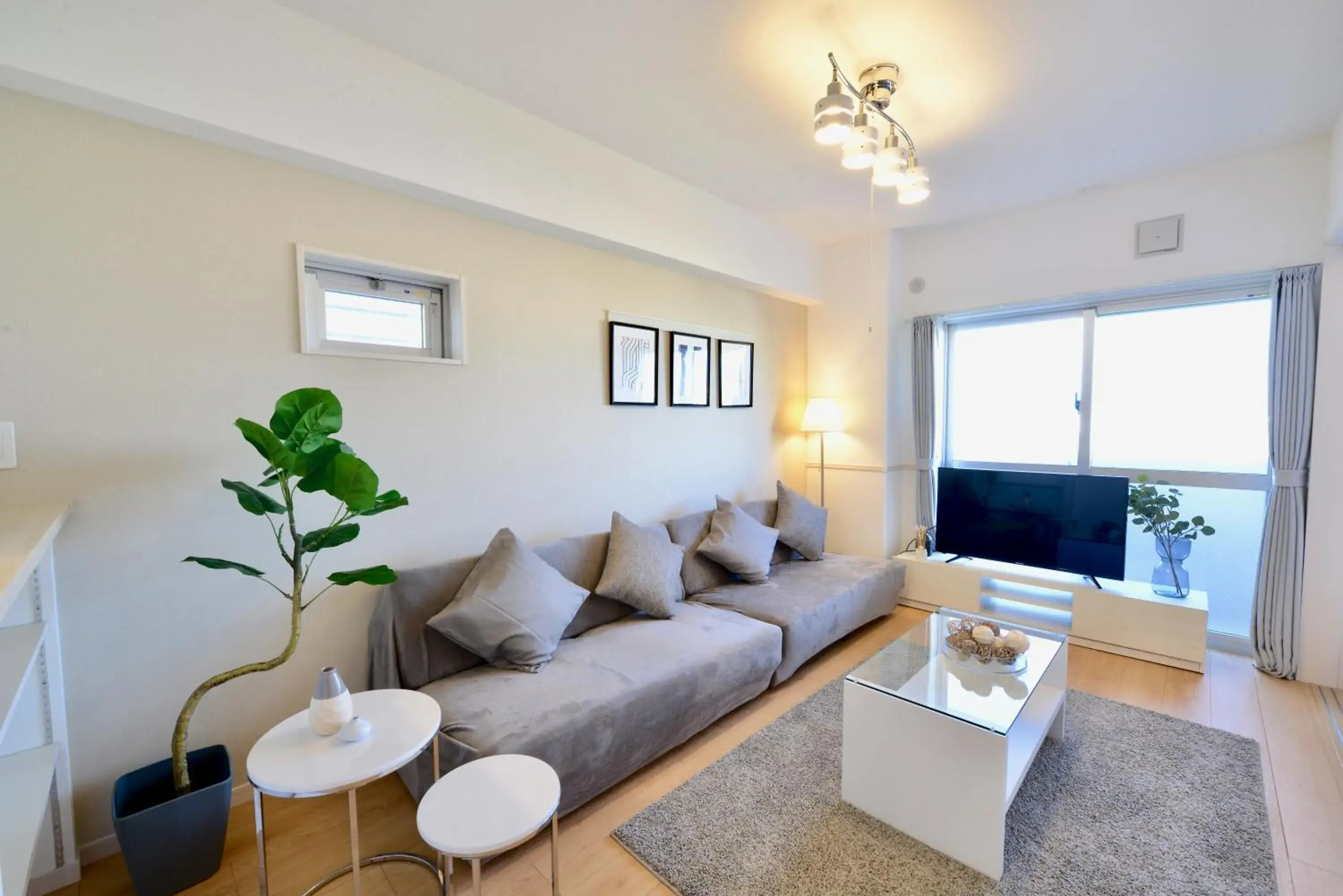 Living room in Allstay CHIBANA Living room in Allstay CHIBANA