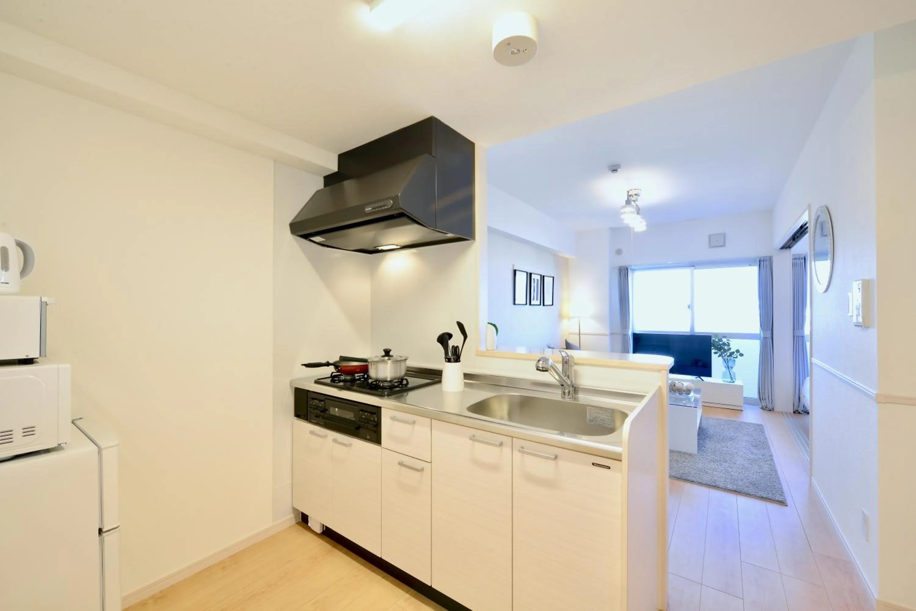 Kitchen or kitchenette in Allstay CHIBANA