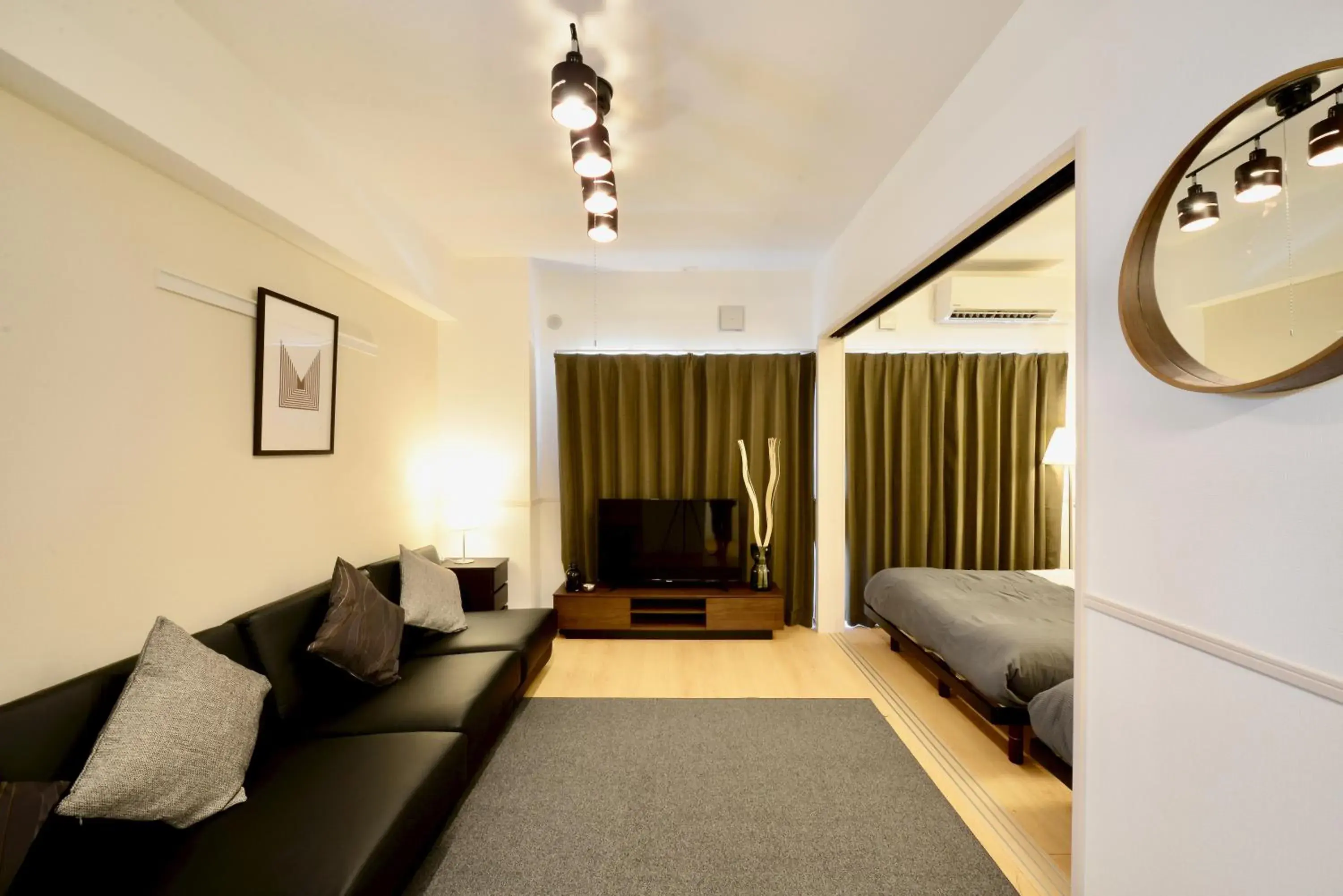 Living room in Allstay CHIBANA Living room in Allstay CHIBANA