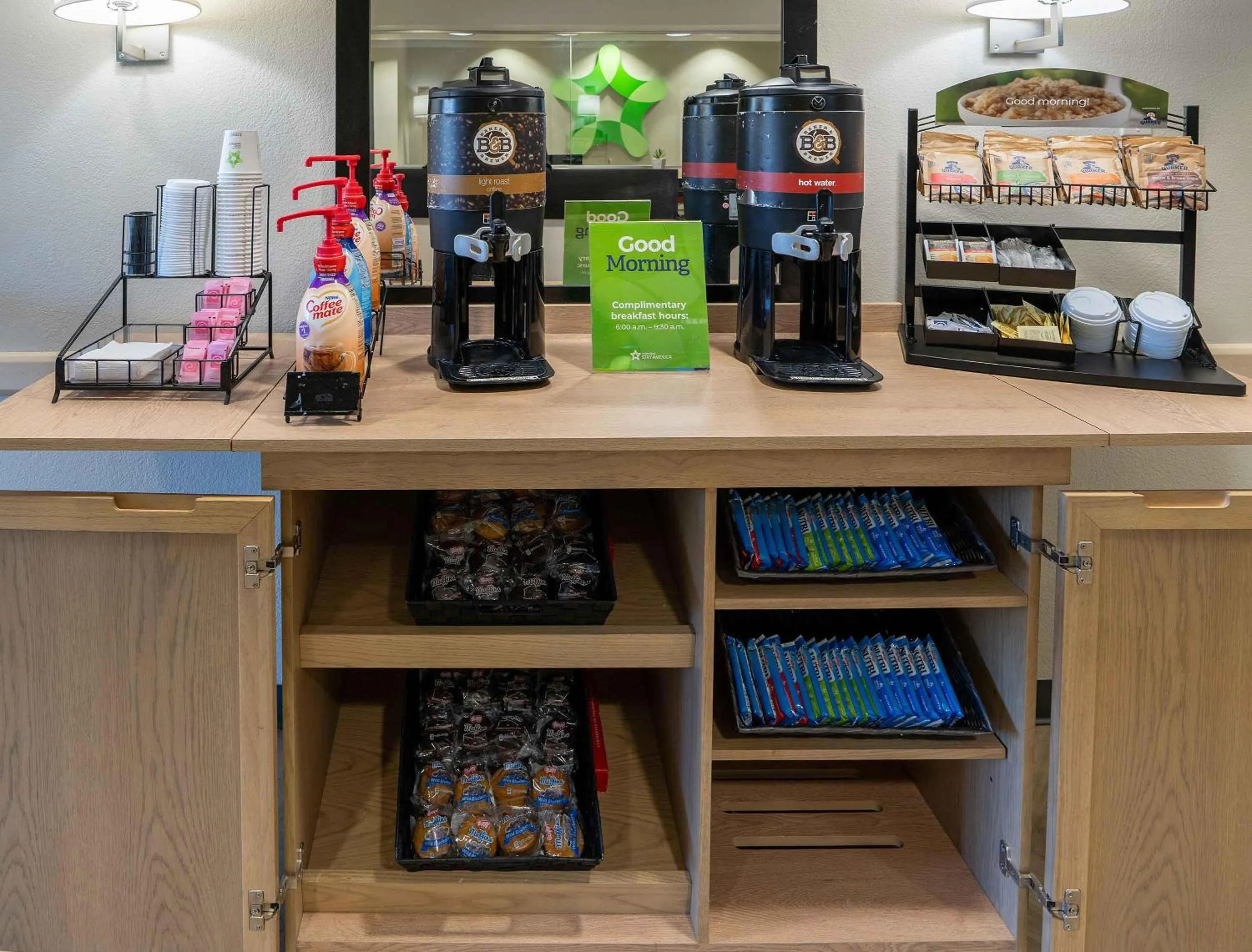 Breakfast in Extended Stay America Suites - Seattle - Bothell - West