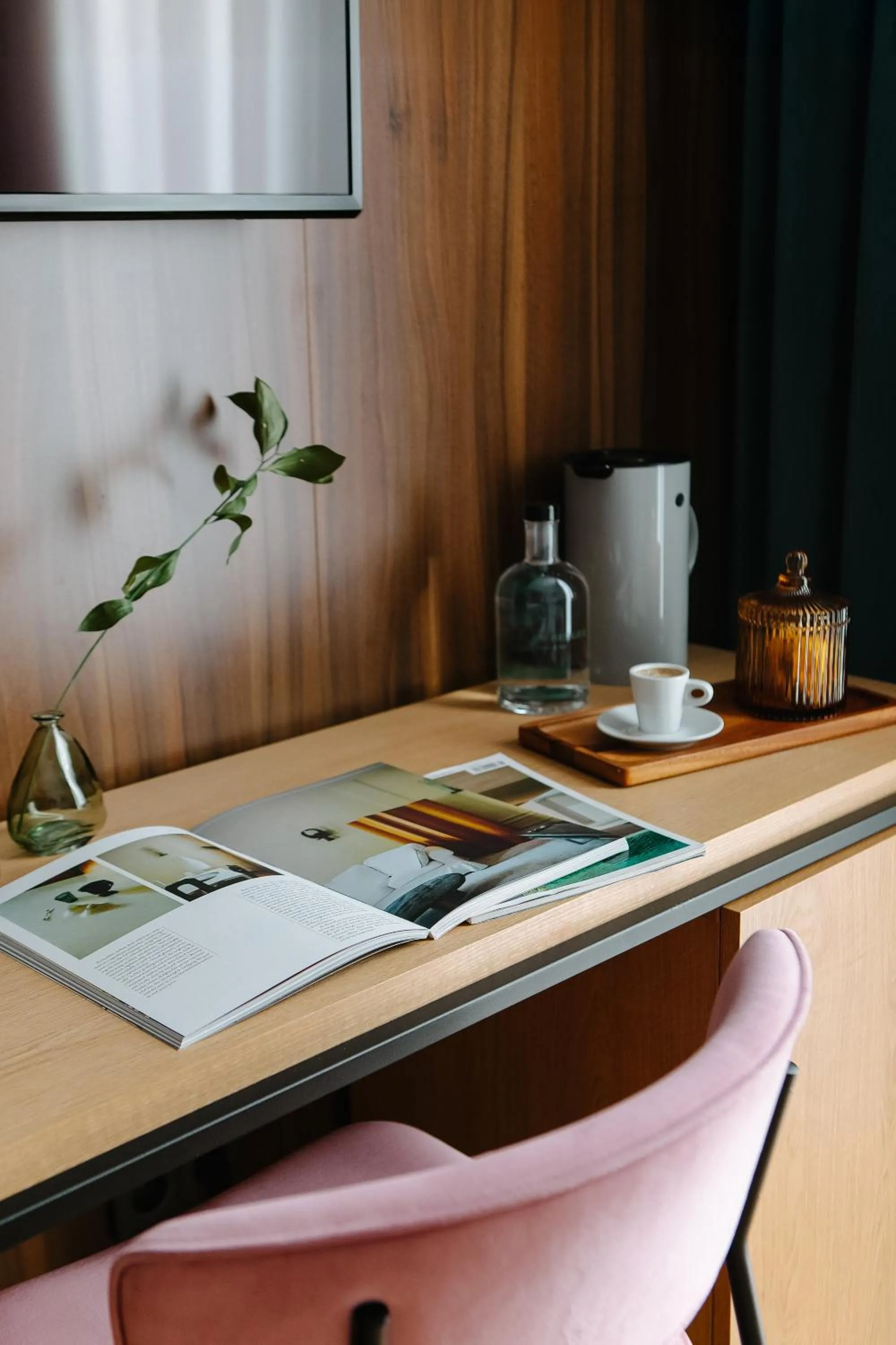 Decorative detail in Room Mate Helen Berger Boutique