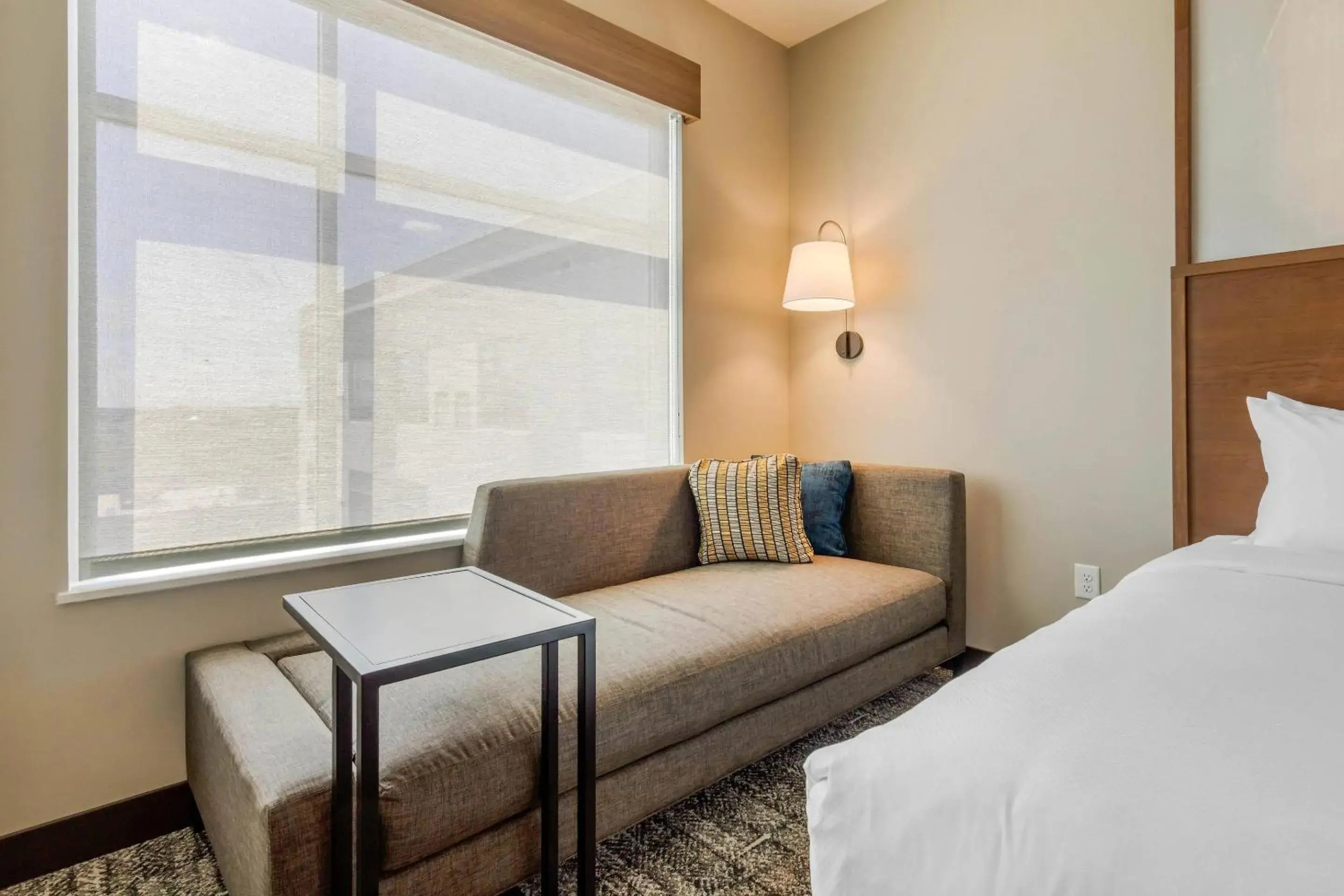 Bedroom, Bed in Cambria Hotel Davenport Quad Cities Bedroom, Bed in Cambria Hotel Davenport Quad Cities