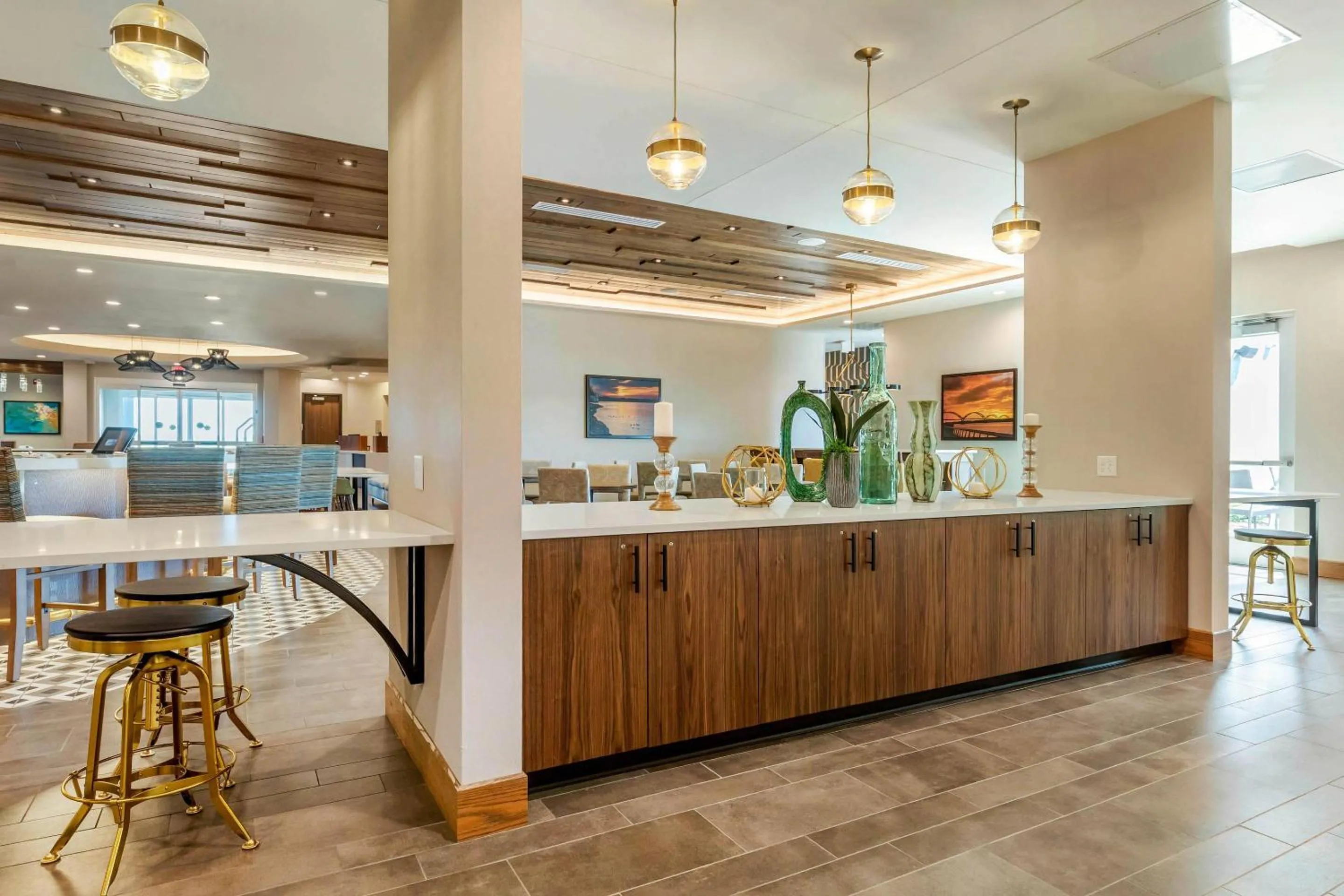 Lobby or reception in Cambria Hotel Davenport Quad Cities