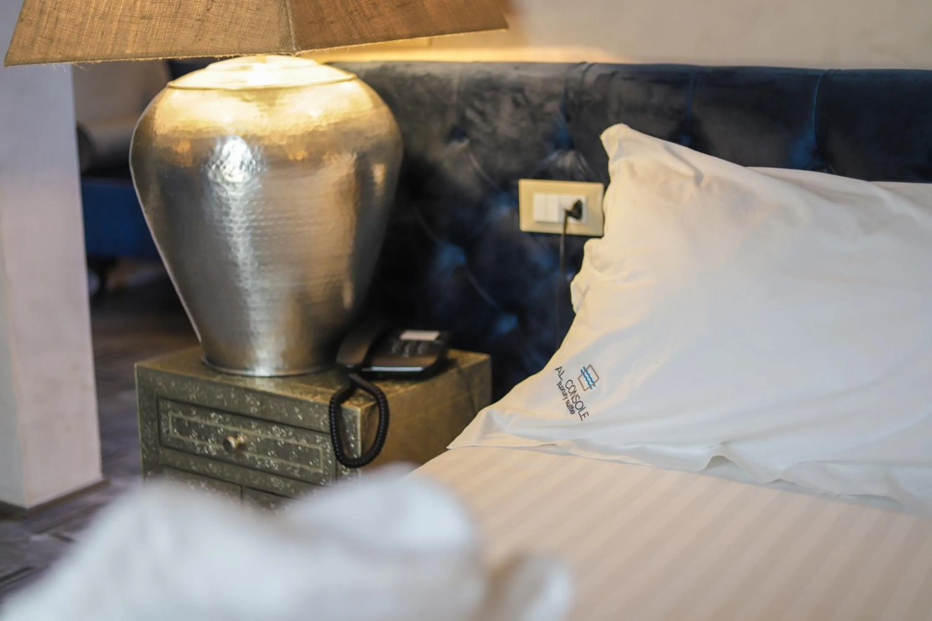 Bed in AL CONSOLE LUXURY SUITE