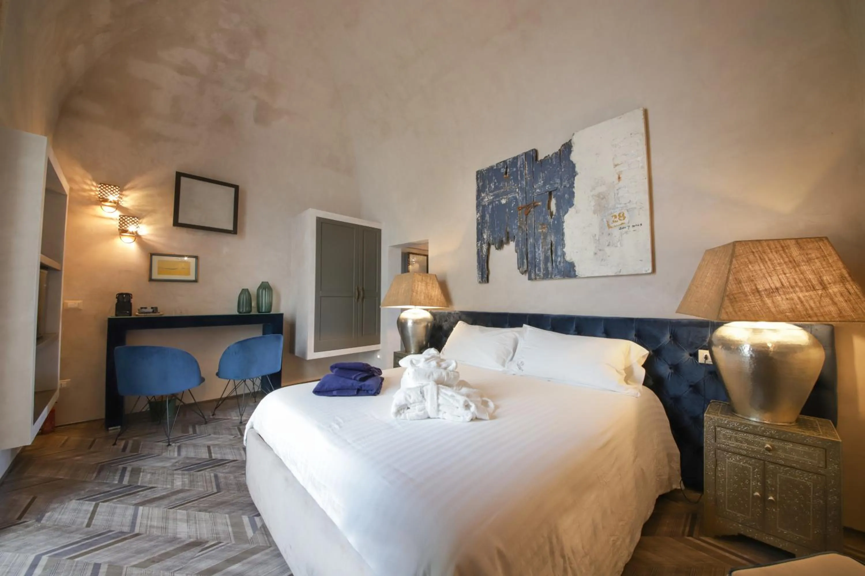 Bed in AL CONSOLE LUXURY SUITE