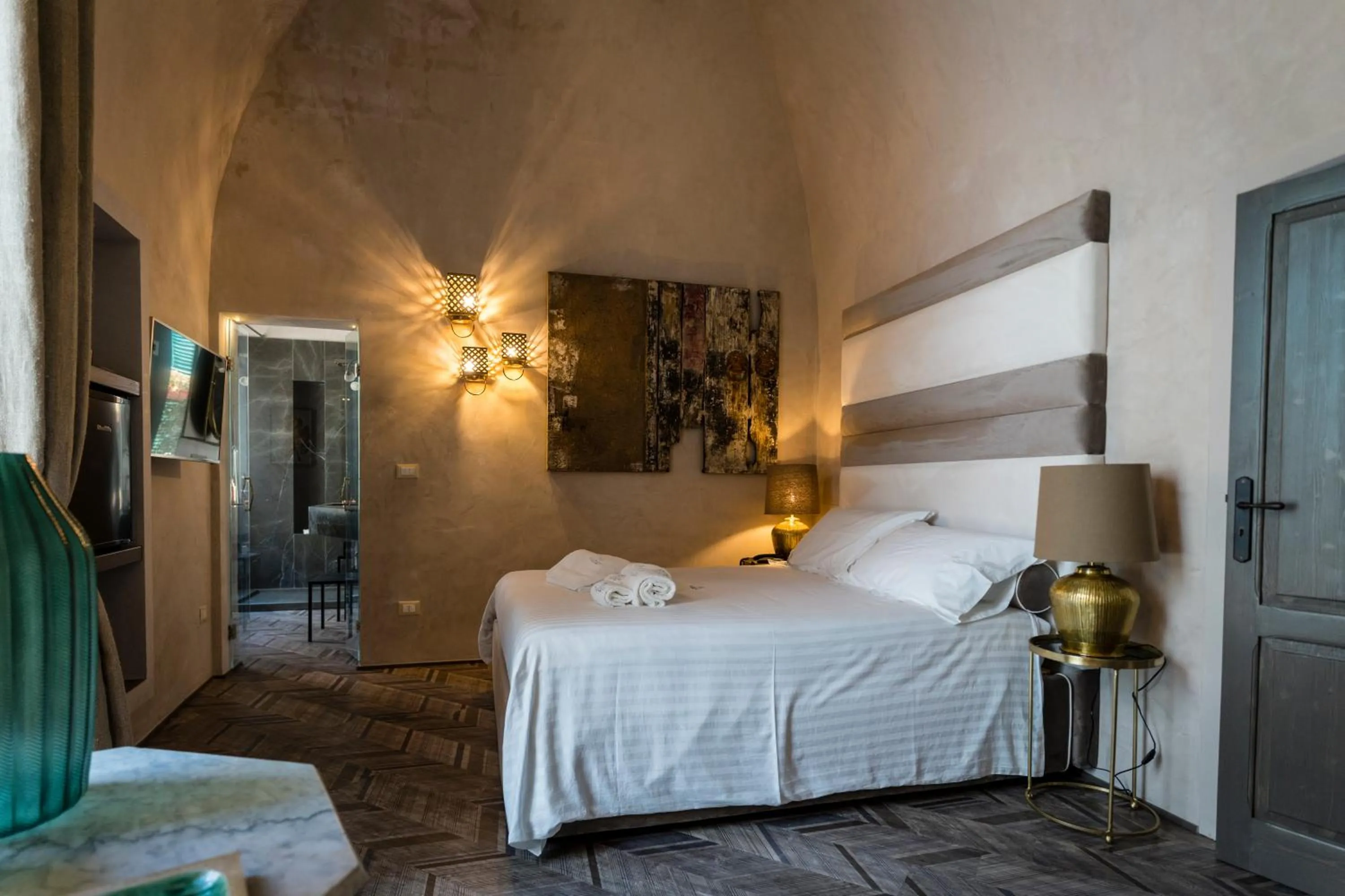 Bed in AL CONSOLE LUXURY SUITE