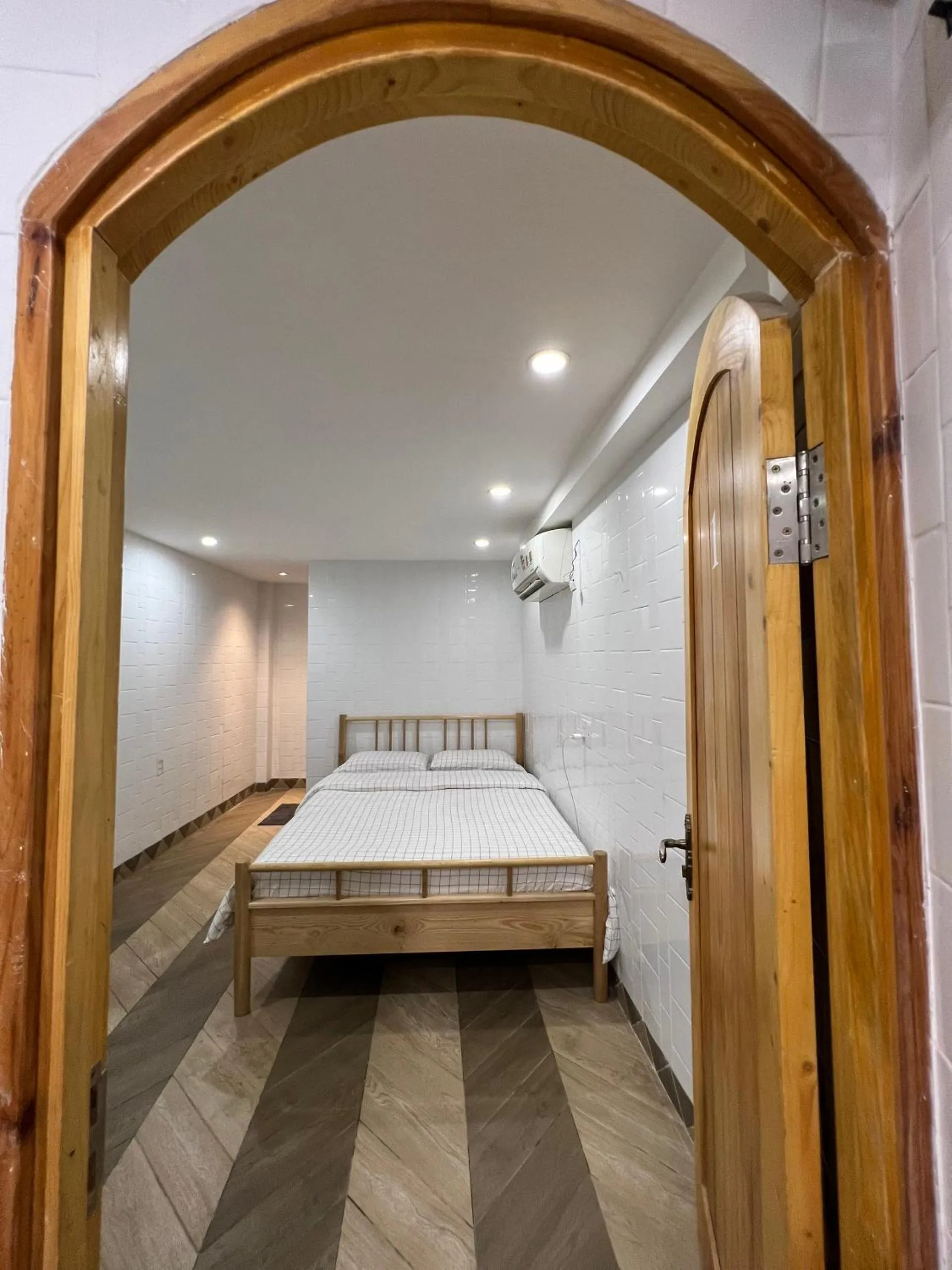 Bed in Meow Hotel & Cafe