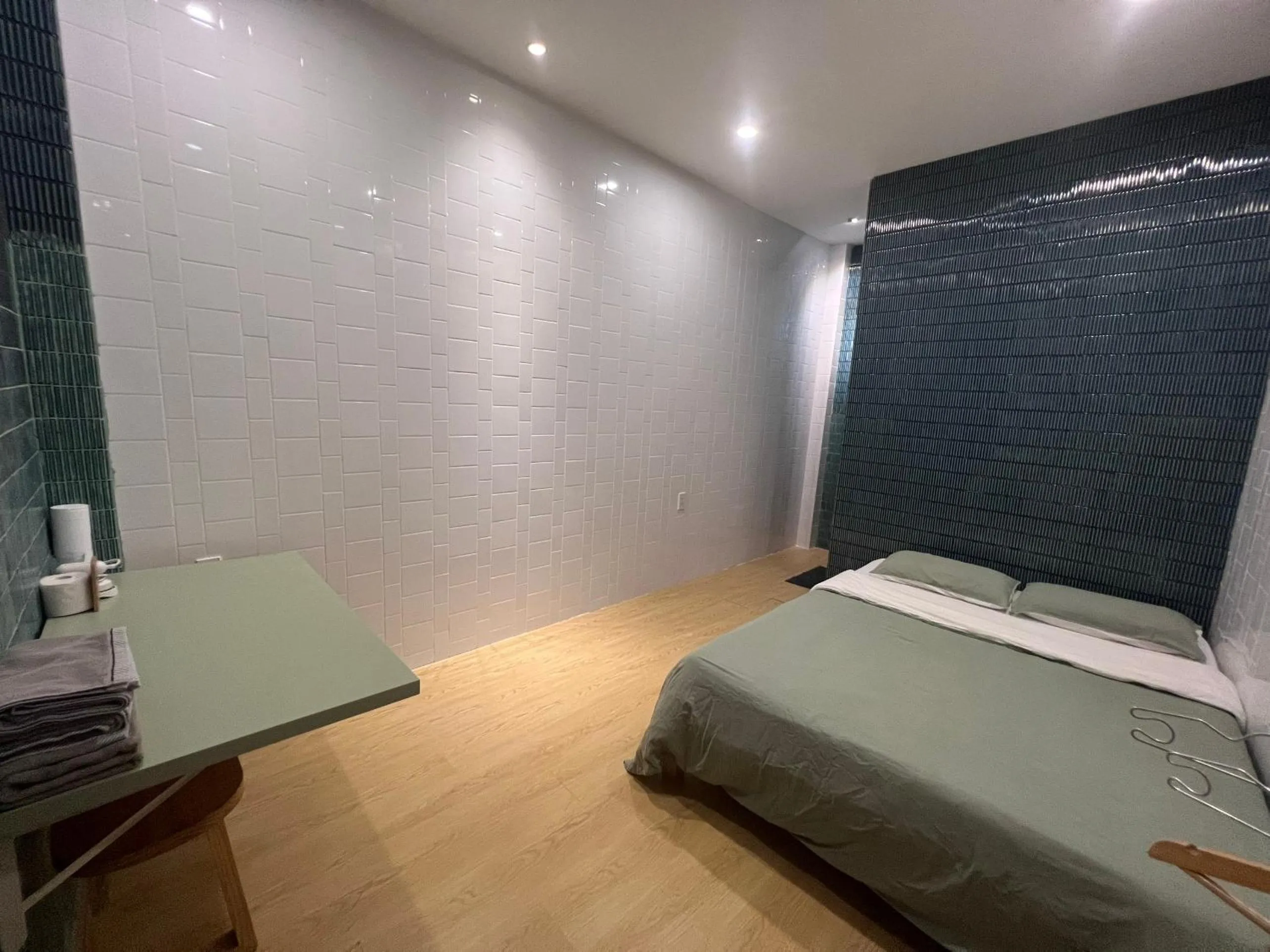Bed in Meow Hotel & Cafe