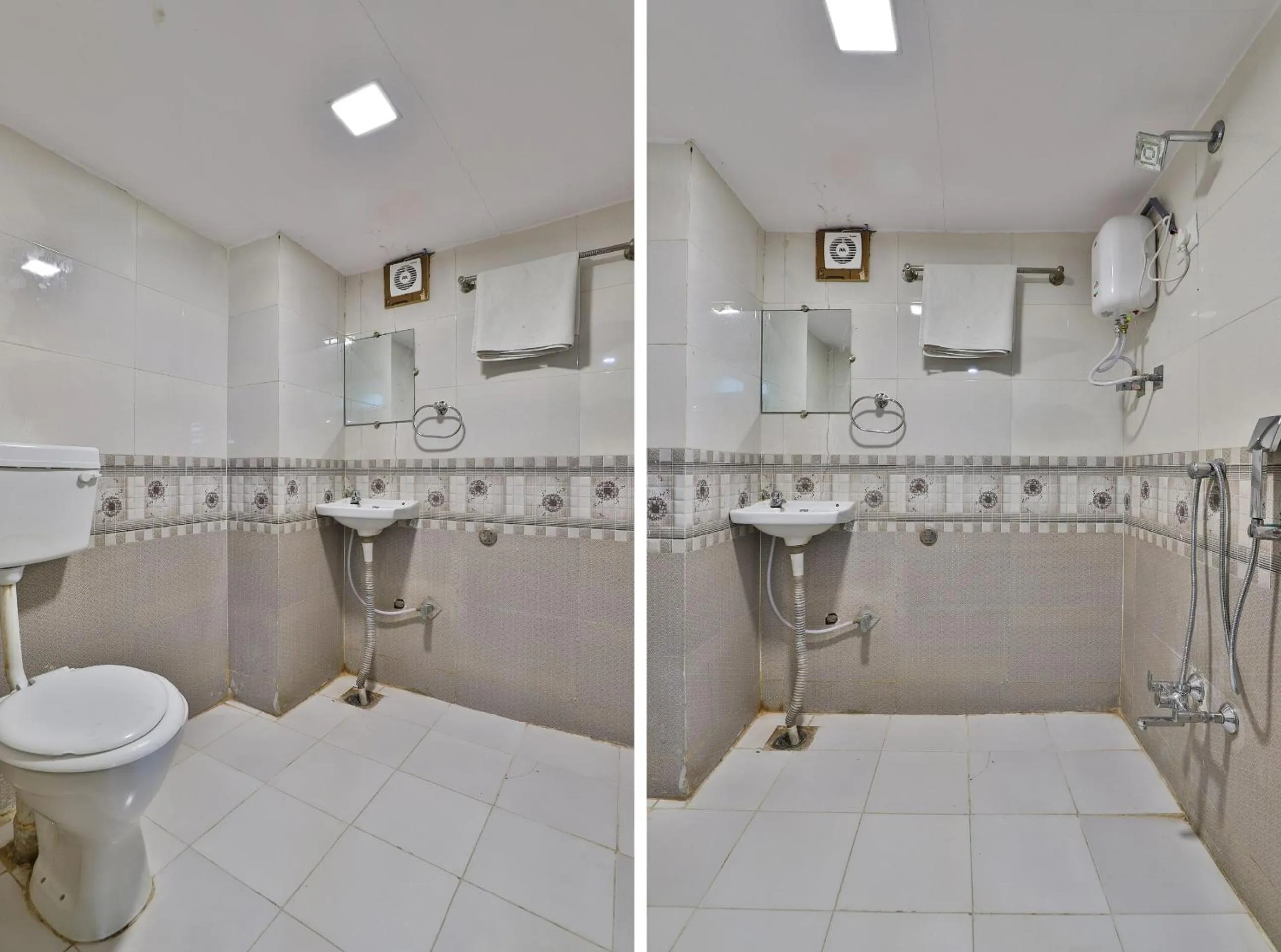 Bathroom in Hotel Balaji