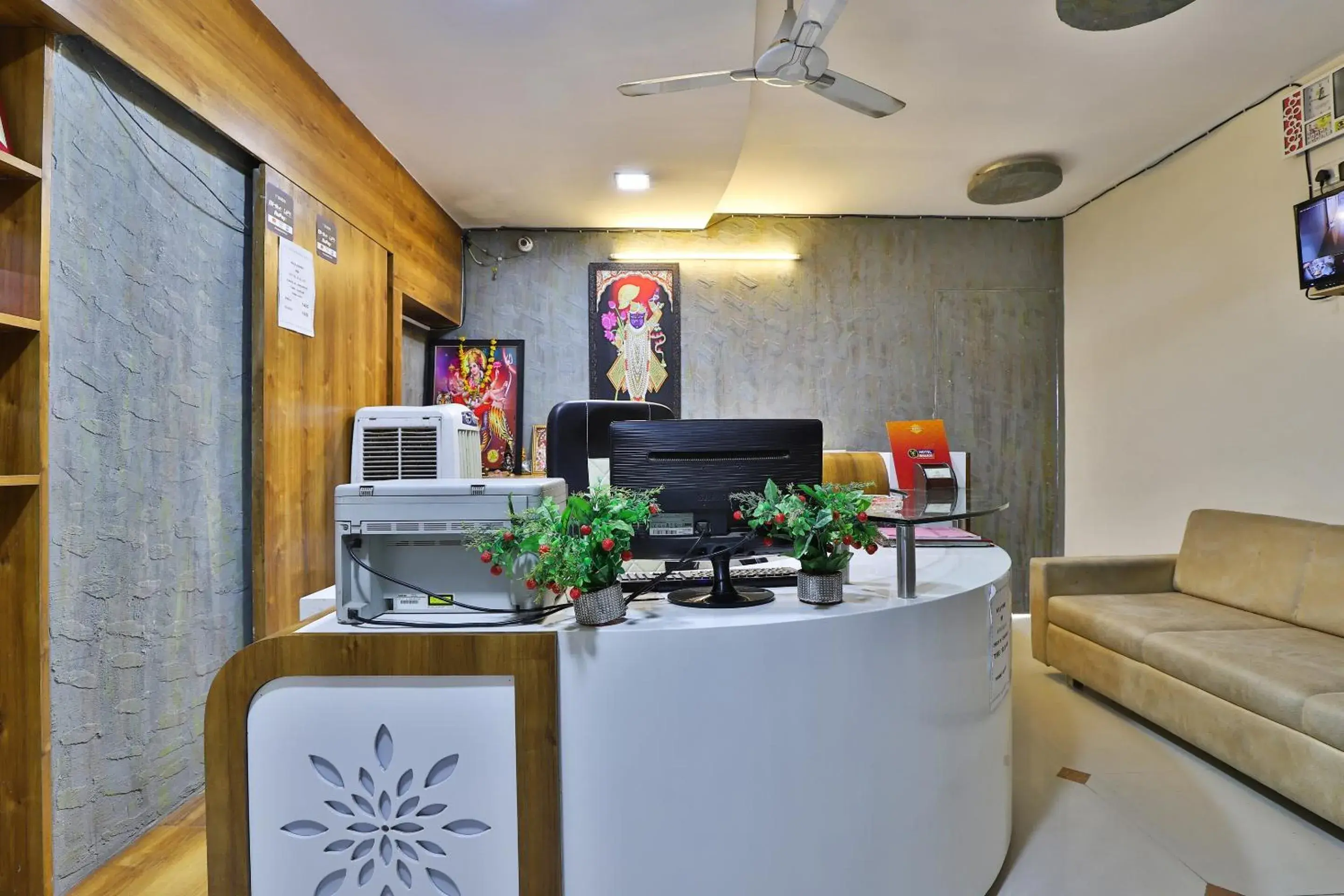 Lobby or reception in Hotel Balaji Lobby or reception in Hotel Balaji