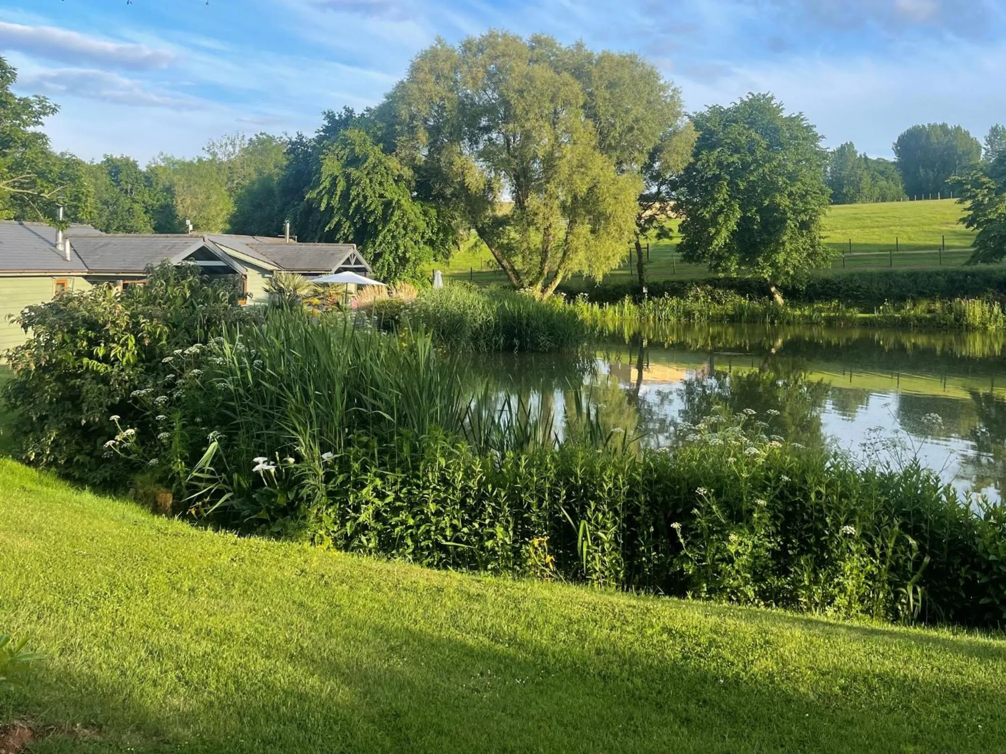 Location in Kingfisher Lodge, South View Lodges, Exeter