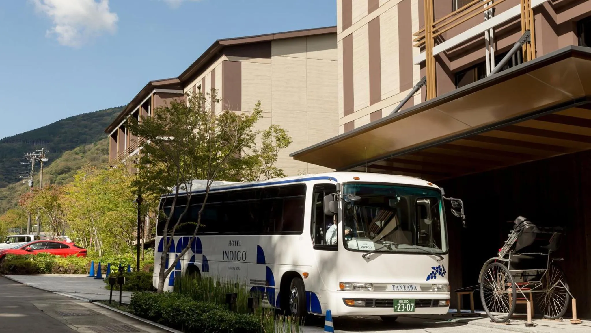 Property building in Hotel Indigo Hakone Gora by IHG