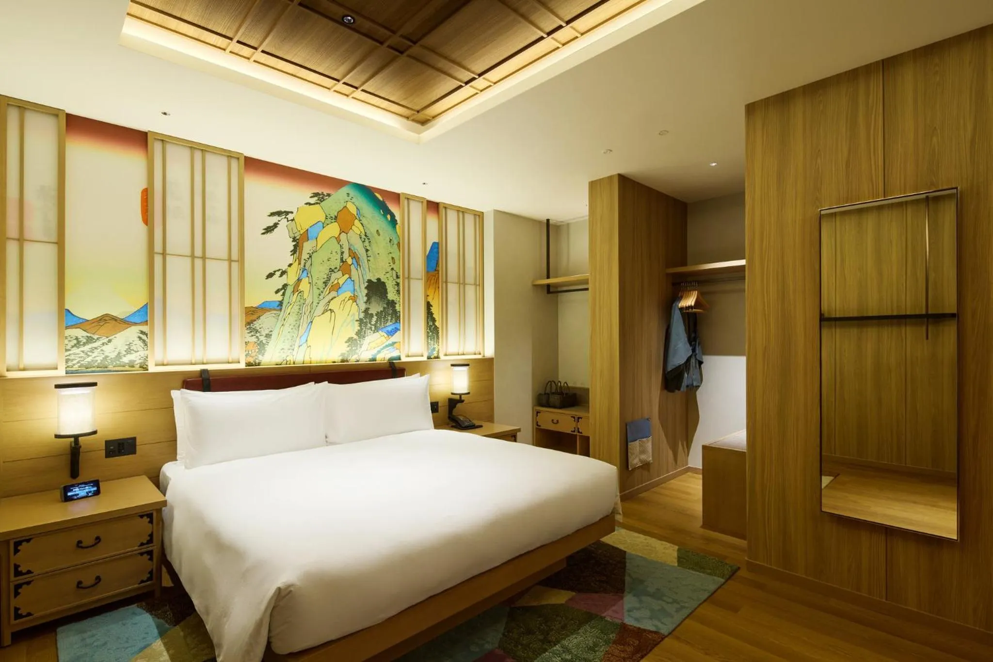 Photo of the whole room, Bed in Hotel Indigo Hakone Gora by IHG