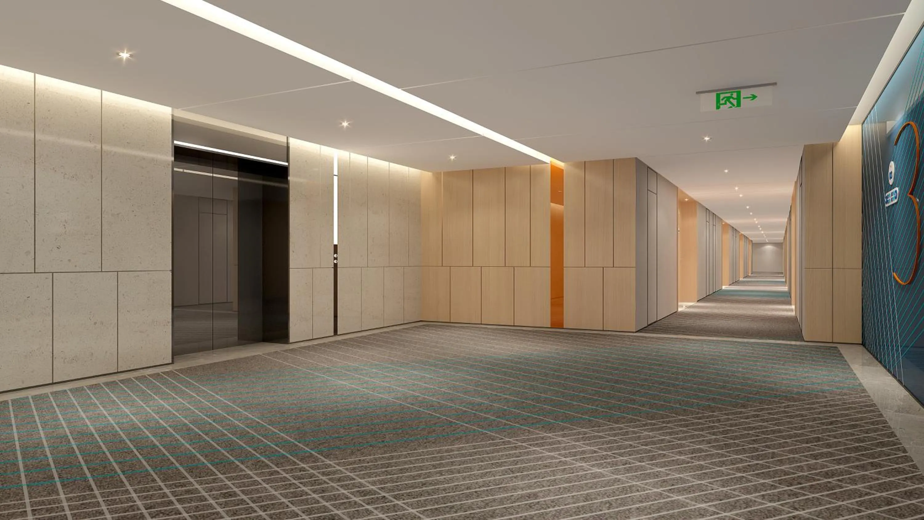 Decorative detail in Holiday Inn Express Shanghai Chongming by IHG