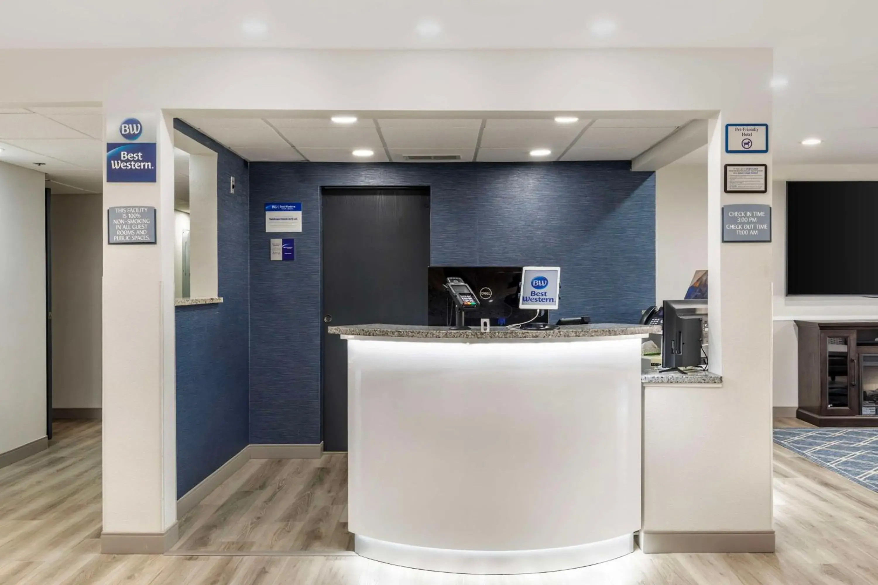 Lobby or reception in Best Western North Side Inn Lobby or reception in Best Western North Side Inn