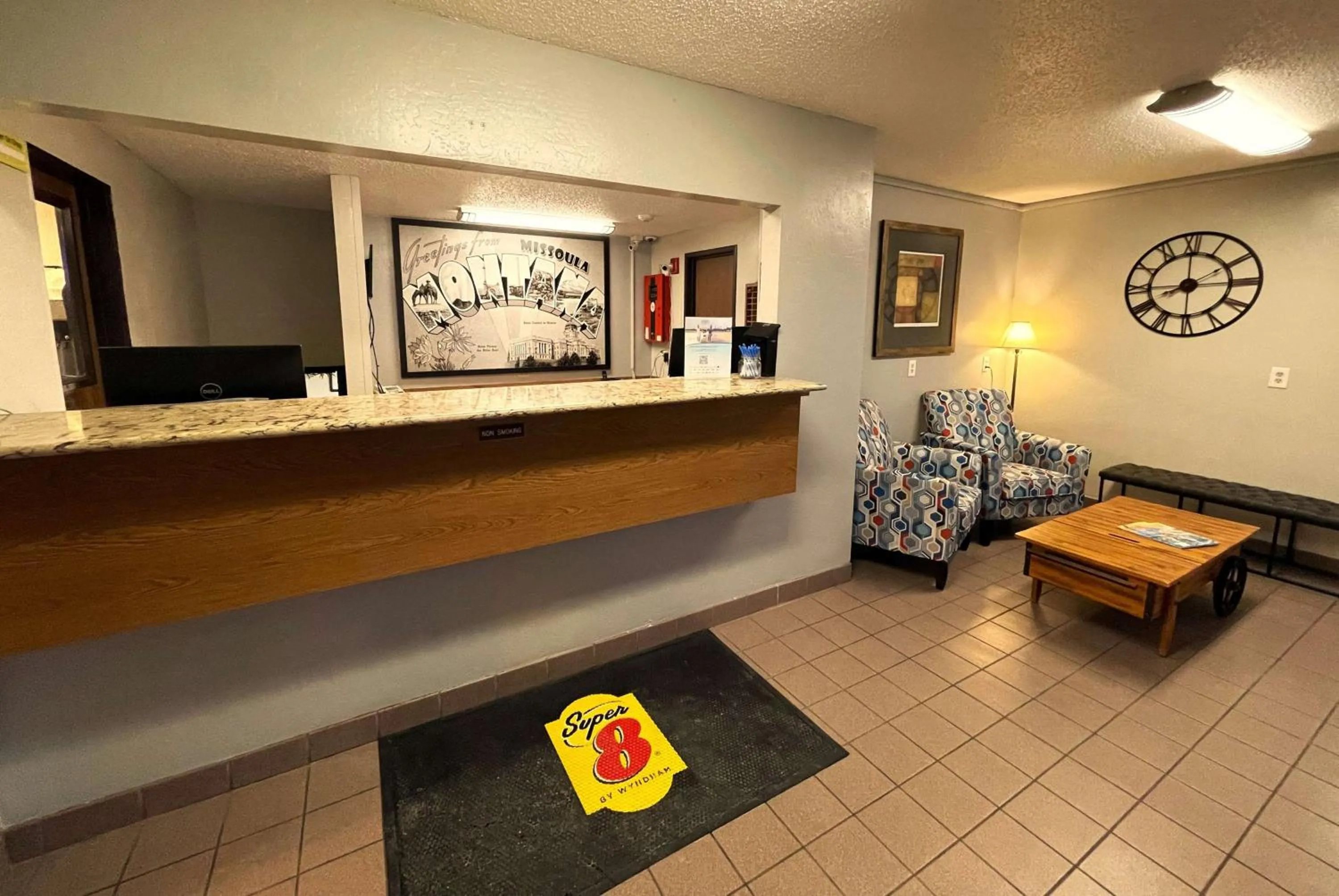 Lobby or reception in Super 8 by Wyndham Missoula/Brooks Street
