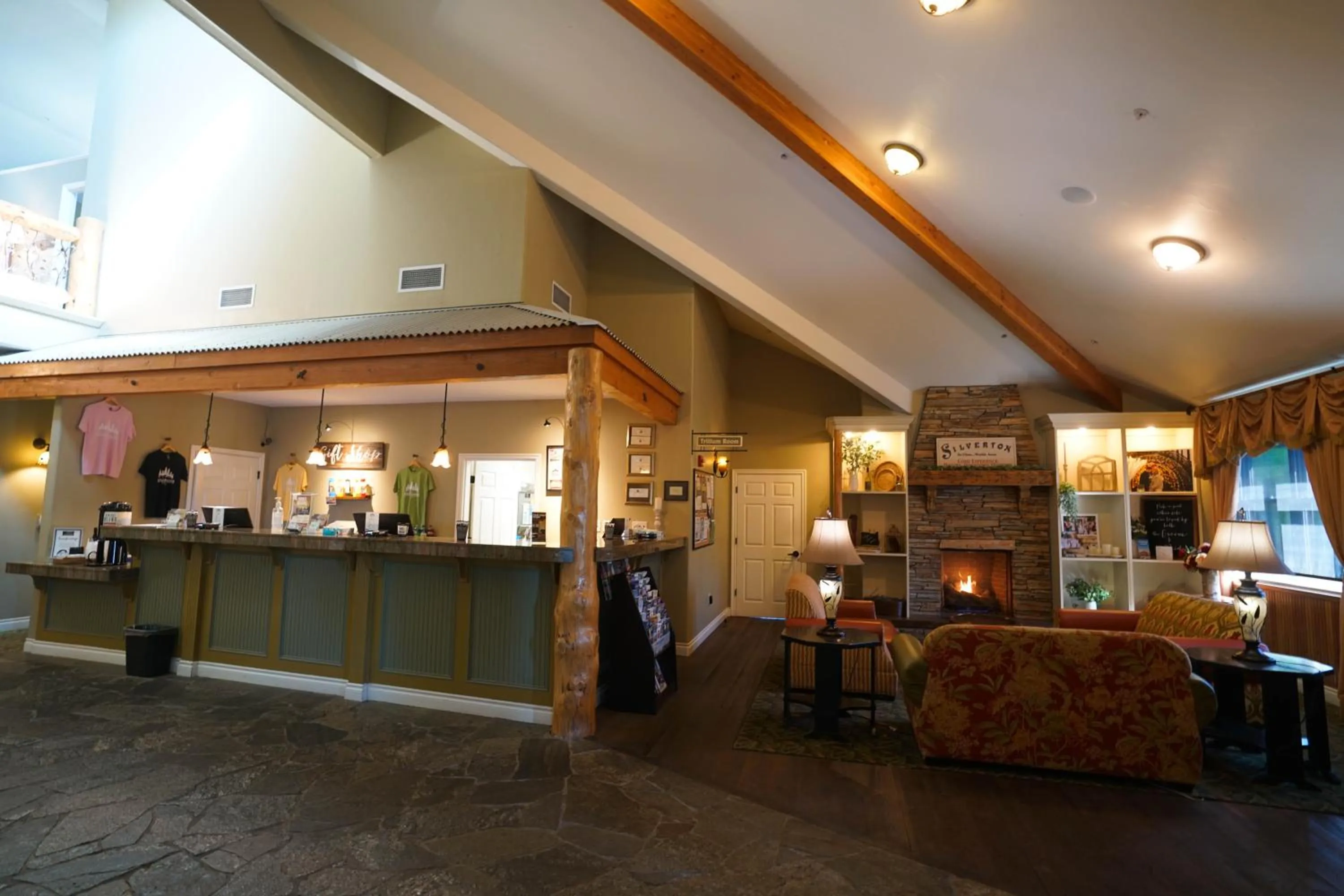 Lobby or reception in Oregon Garden Resort