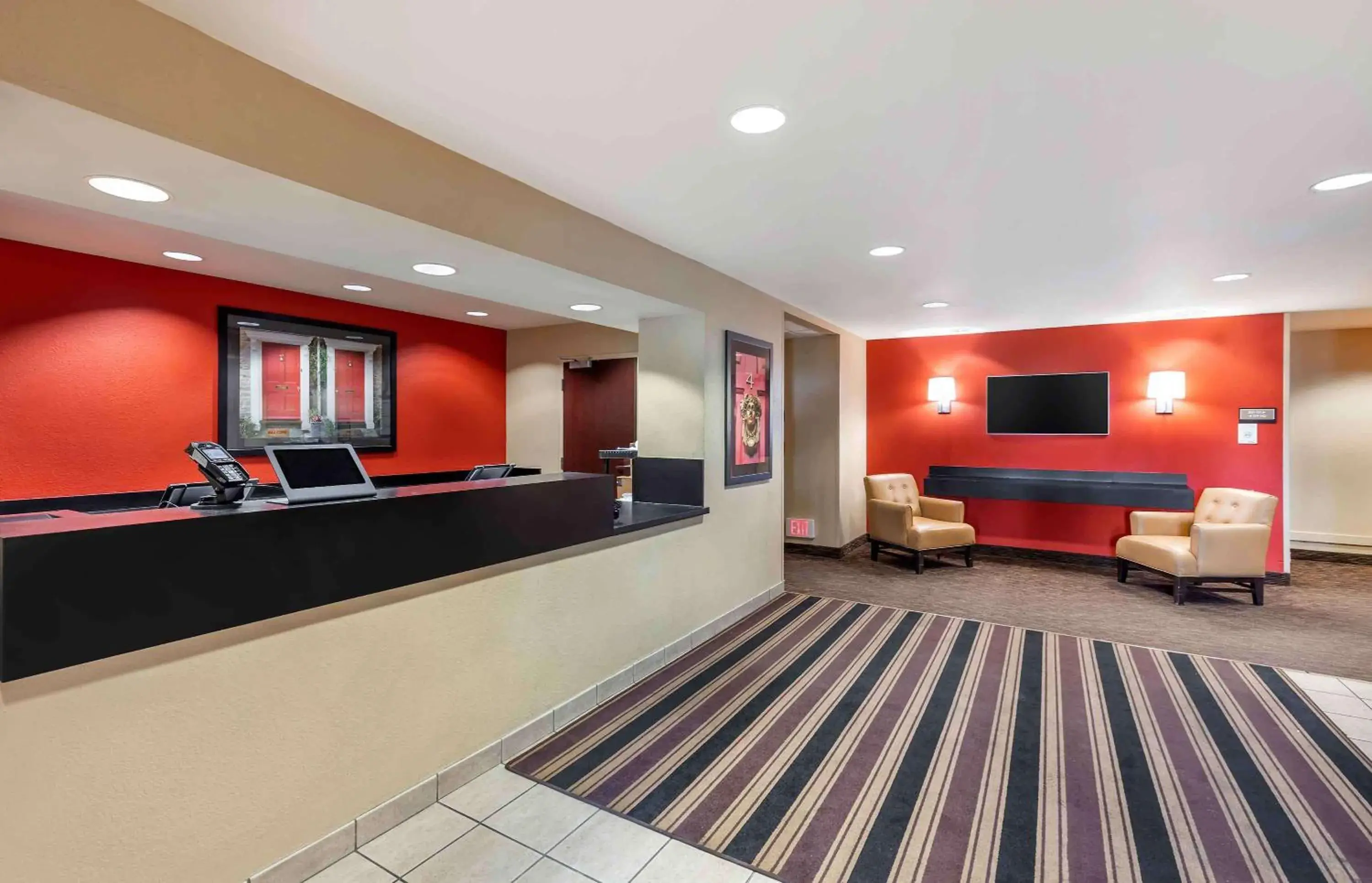 Lobby or reception in Extended Stay America Suites - Austin - Round Rock - South Lobby or reception in Extended Stay America Suites - Austin - Round Rock - South