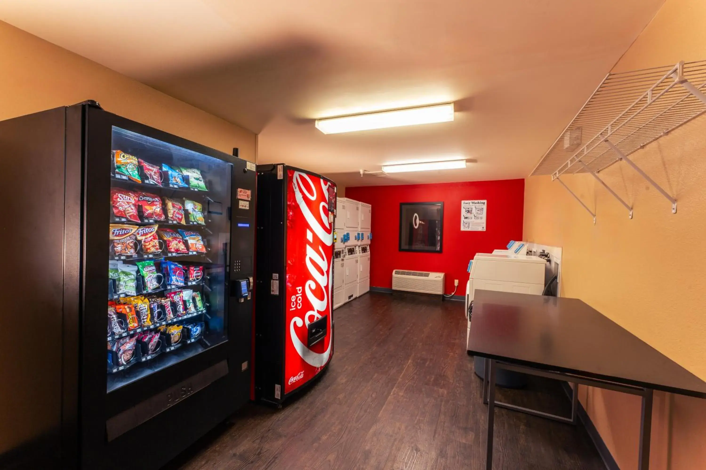 vending machine in Rosewood Hotel- Portland East