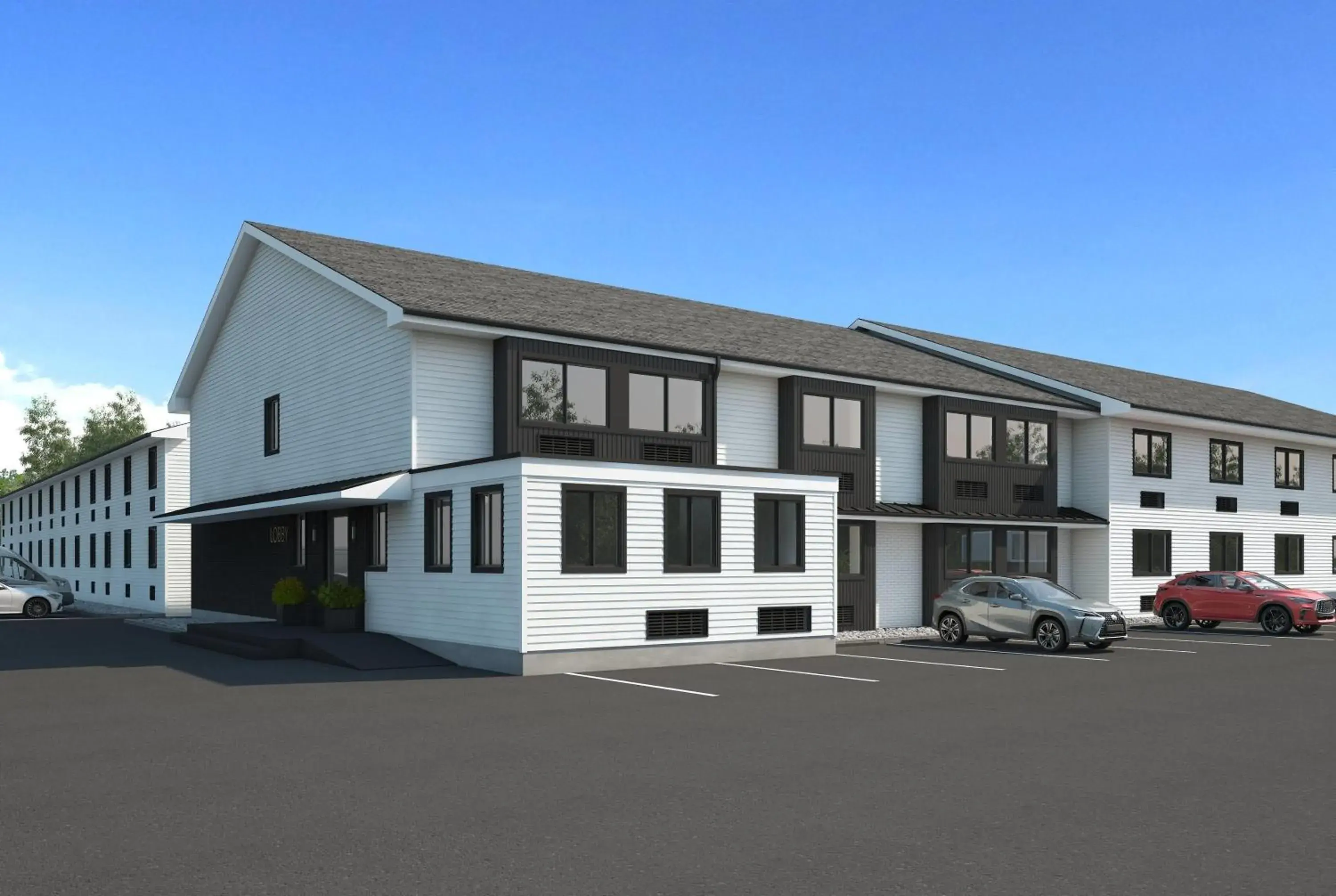 Property building in Super 8 by Wyndham Portland/Westbrook Area Property building in Super 8 by Wyndham Portland/Westbrook Area