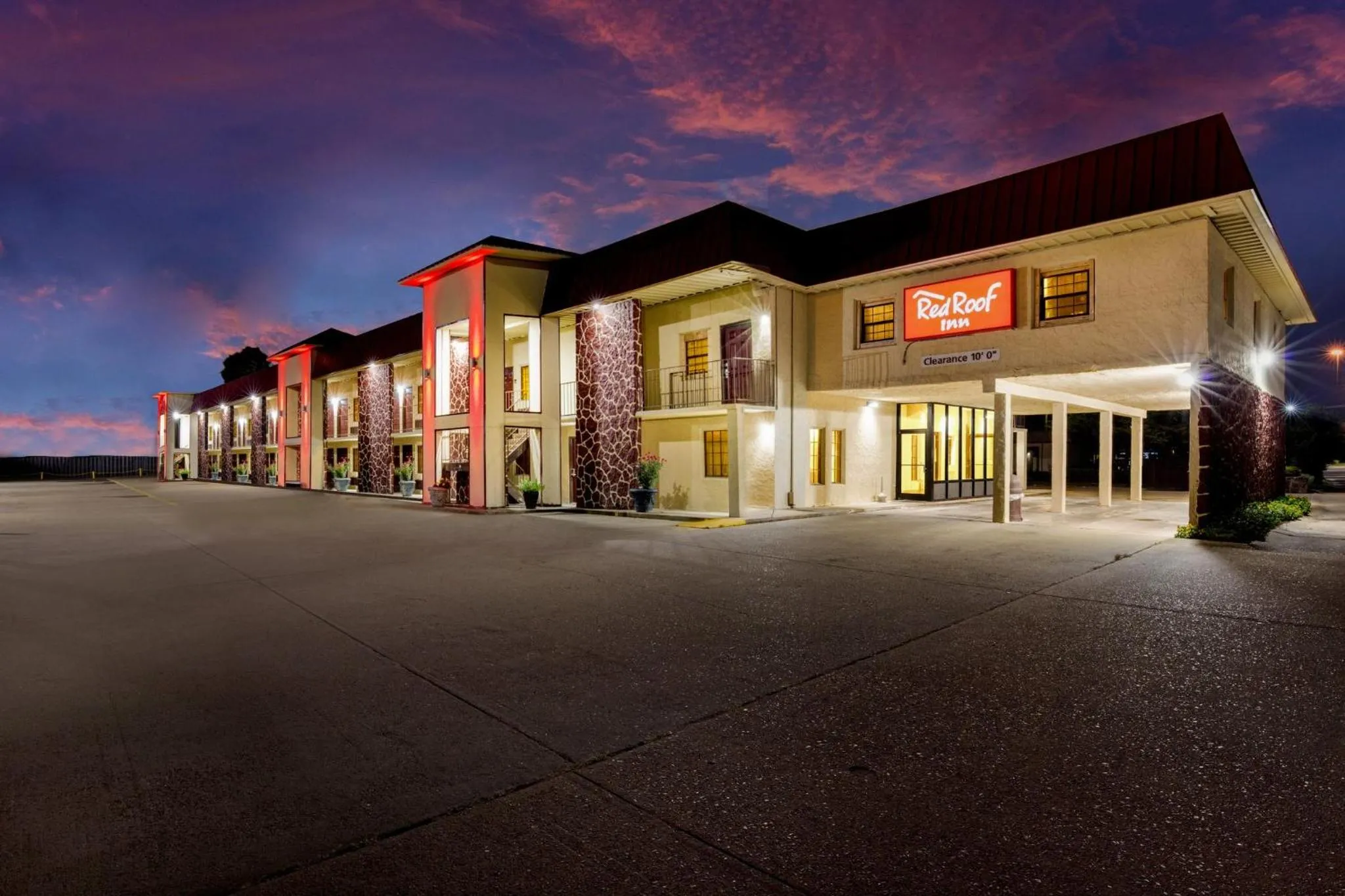Property building in Red Roof Inn Forrest City