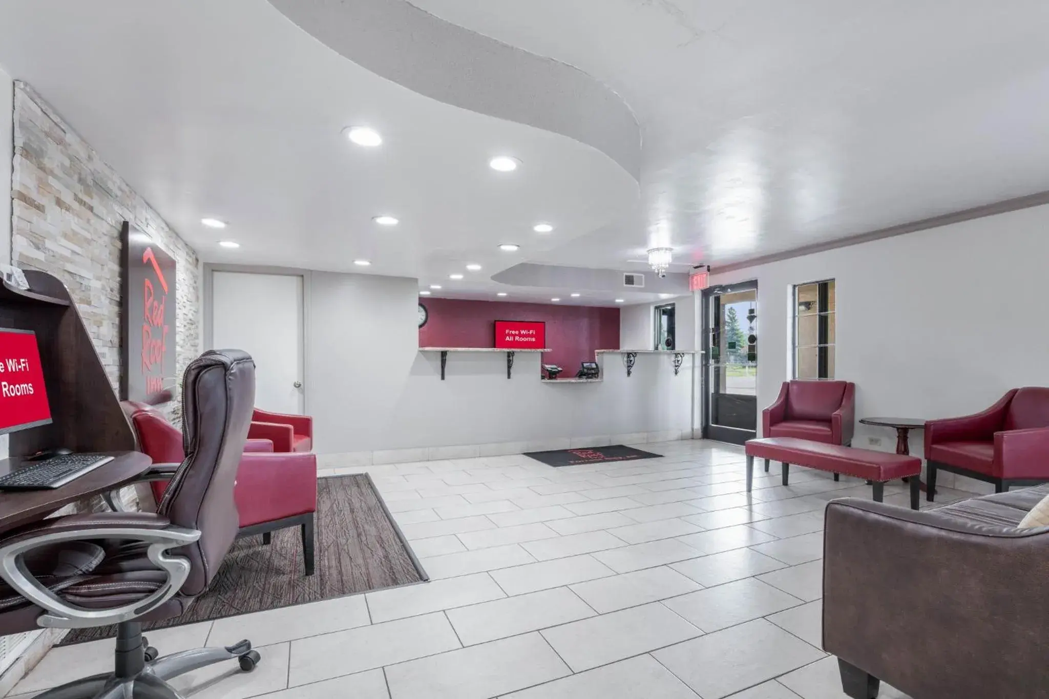 Lobby or reception in Red Roof Inn Forrest City Lobby or reception in Red Roof Inn Forrest City