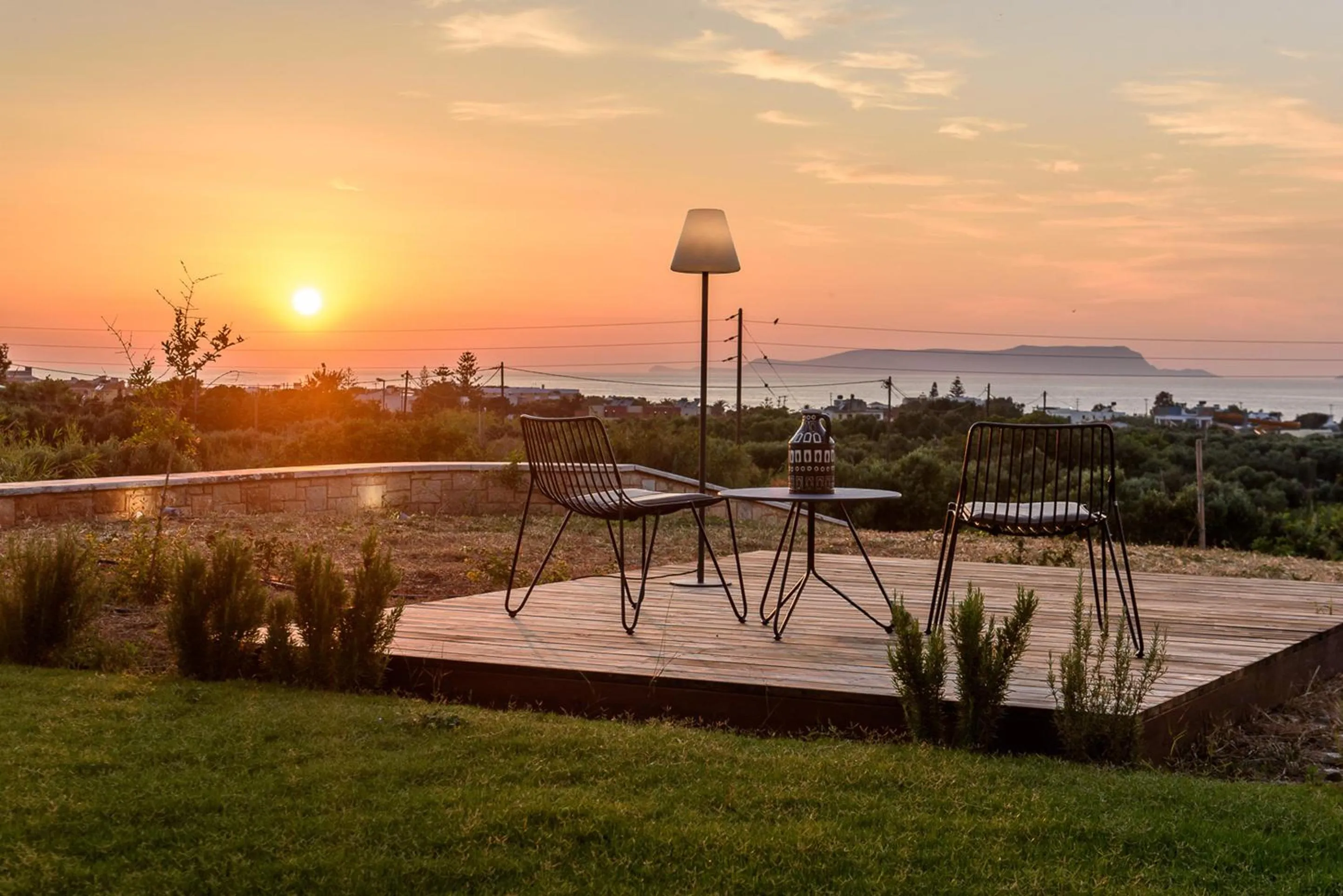 Garden in Caldera Theros Villas