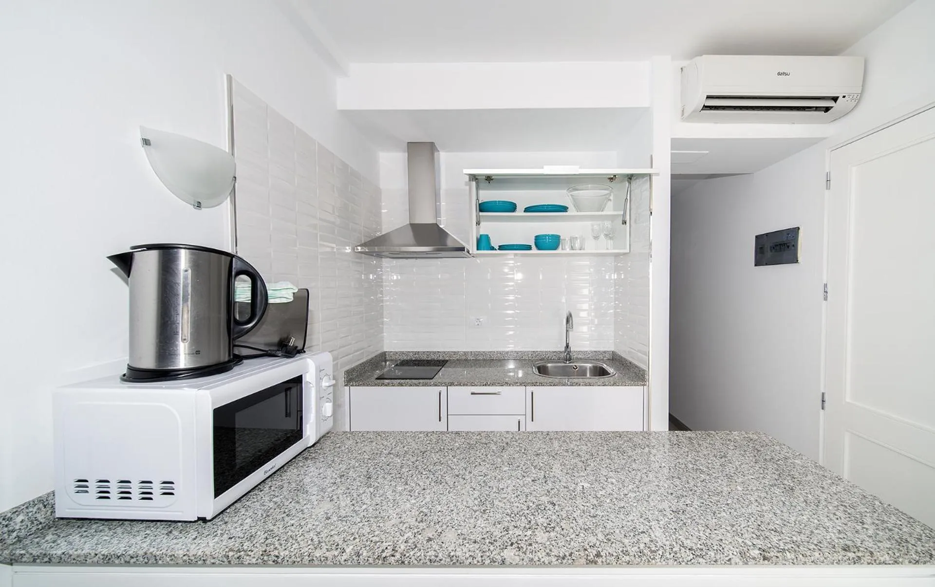 kitchen in Apartamentos Monte Verde