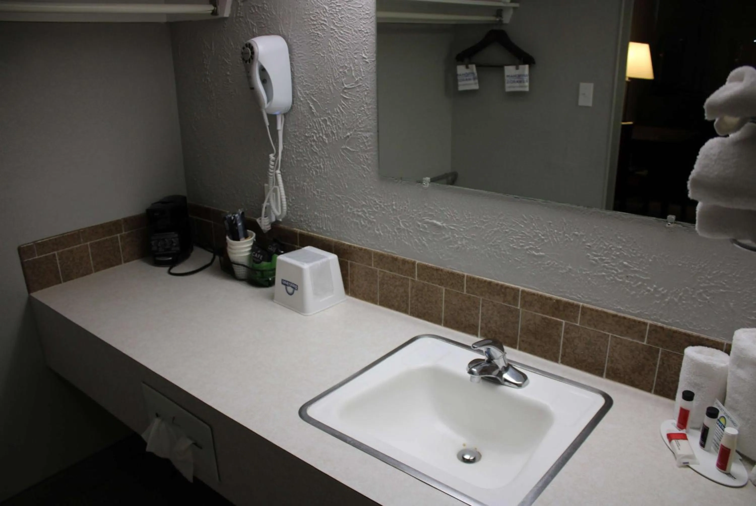 Bathroom in Days Inn by Wyndham Hays