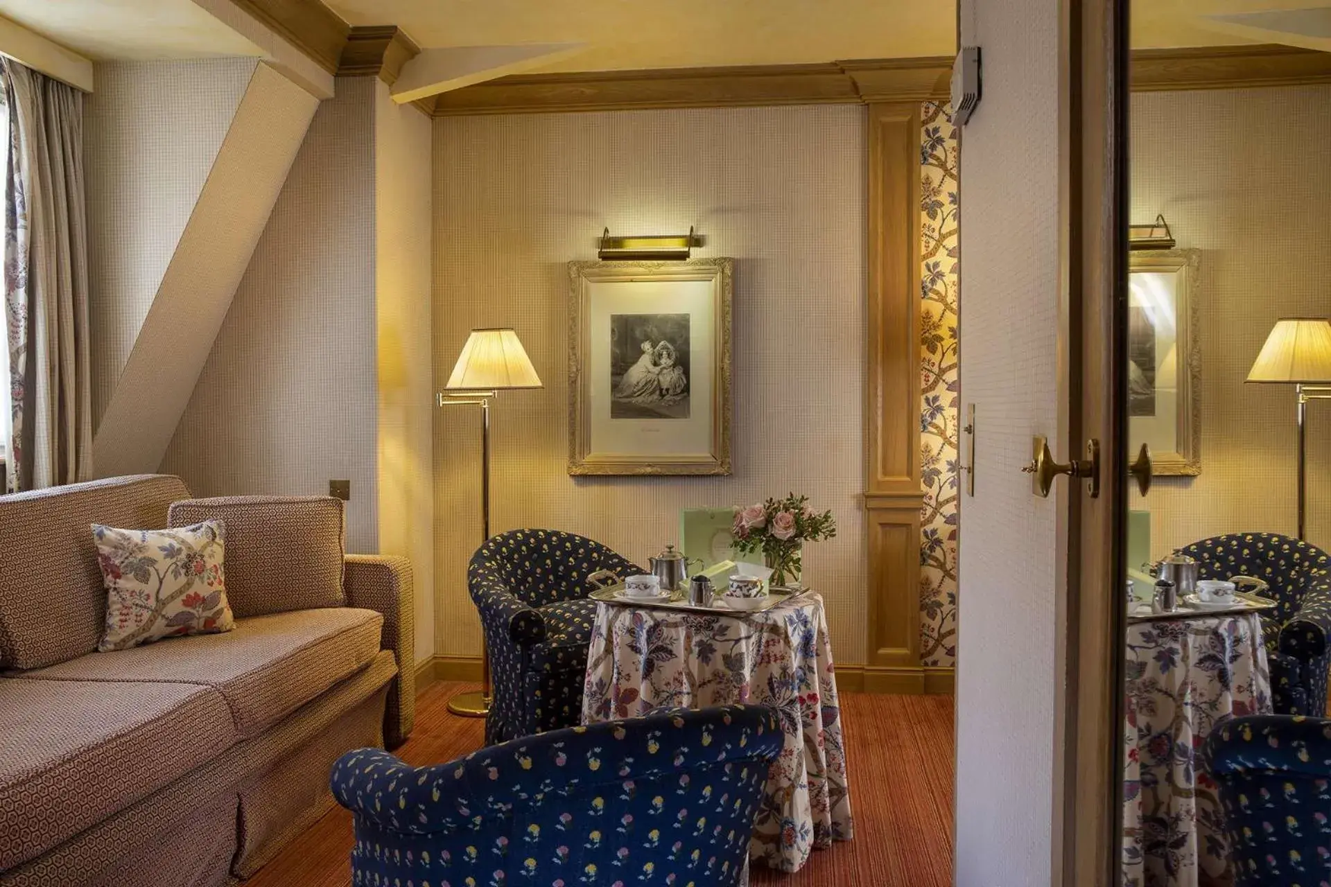 Living room in Chambiges Elysées Living room in Chambiges Elysées