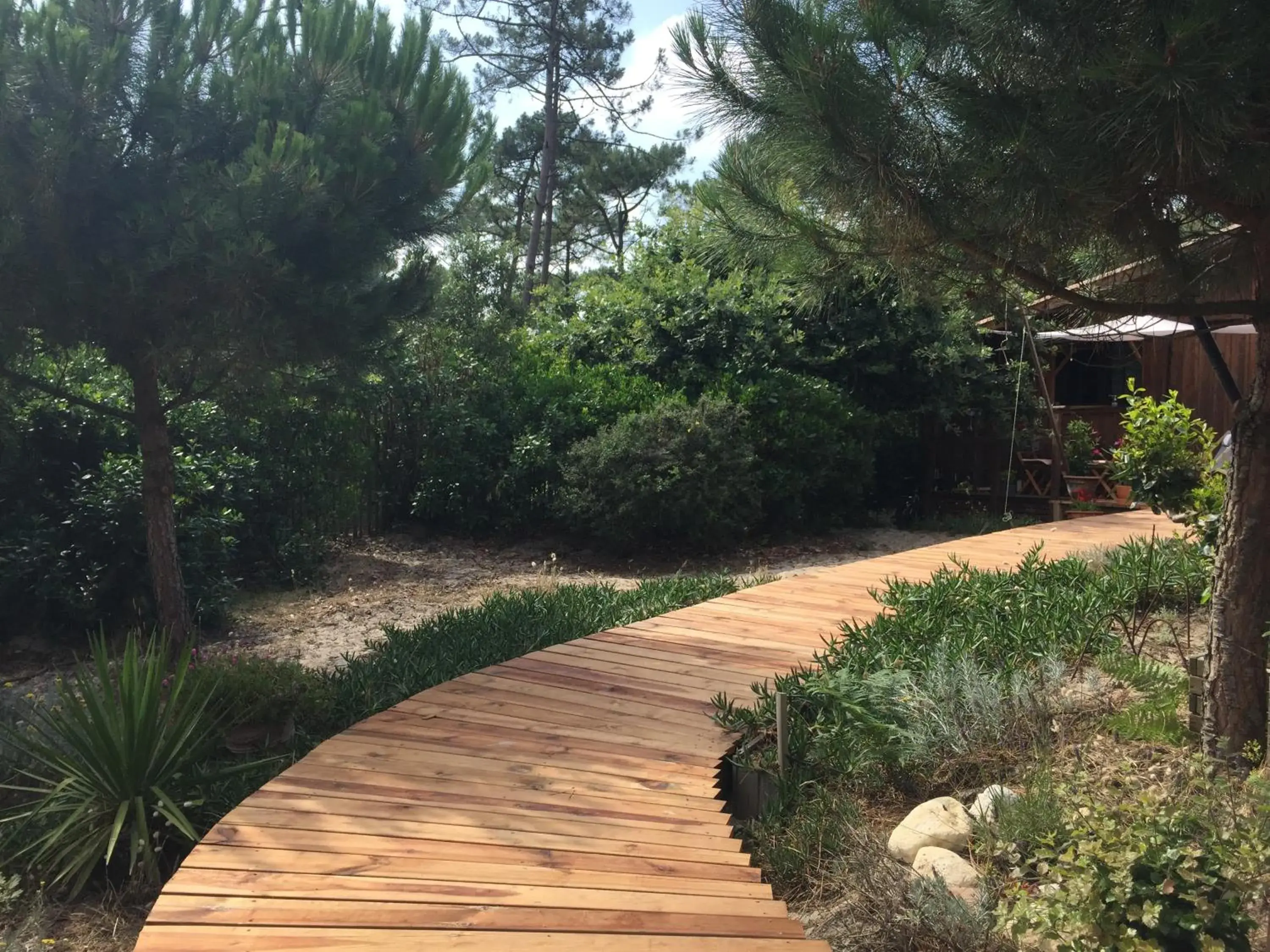 Double Room with Garden View in Cabane ZEN OCEAN, les cabanes océanes Montalivet Double Room with Garden View in Cabane ZEN OCEAN, les cabanes océanes Montalivet