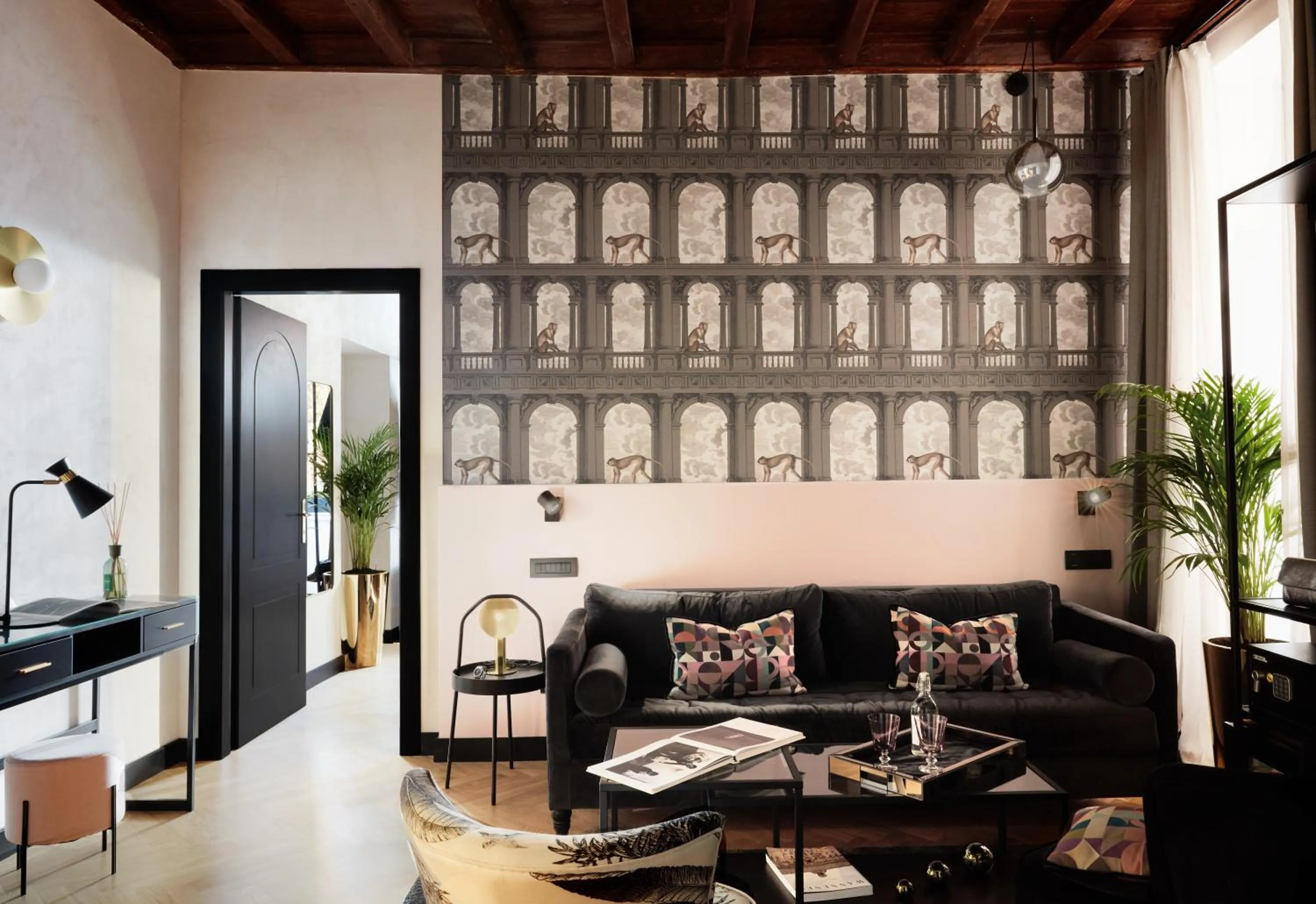 Living room in NAMAN HOTELLERIE - Margutta