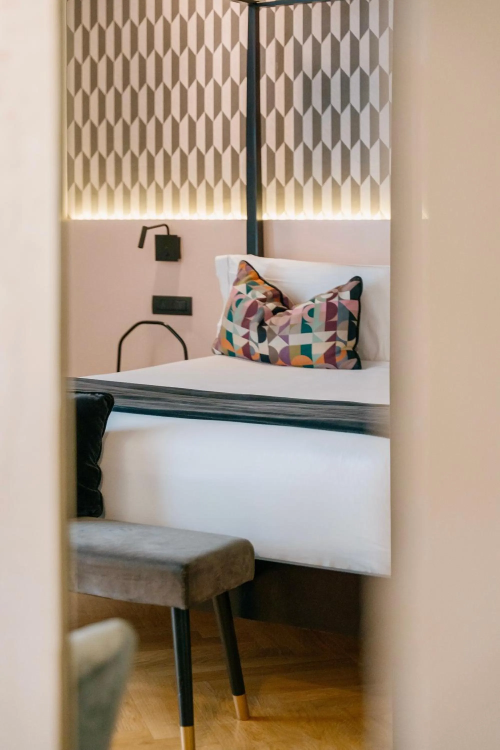 Bedroom in NAMAN HOTELLERIE - Margutta