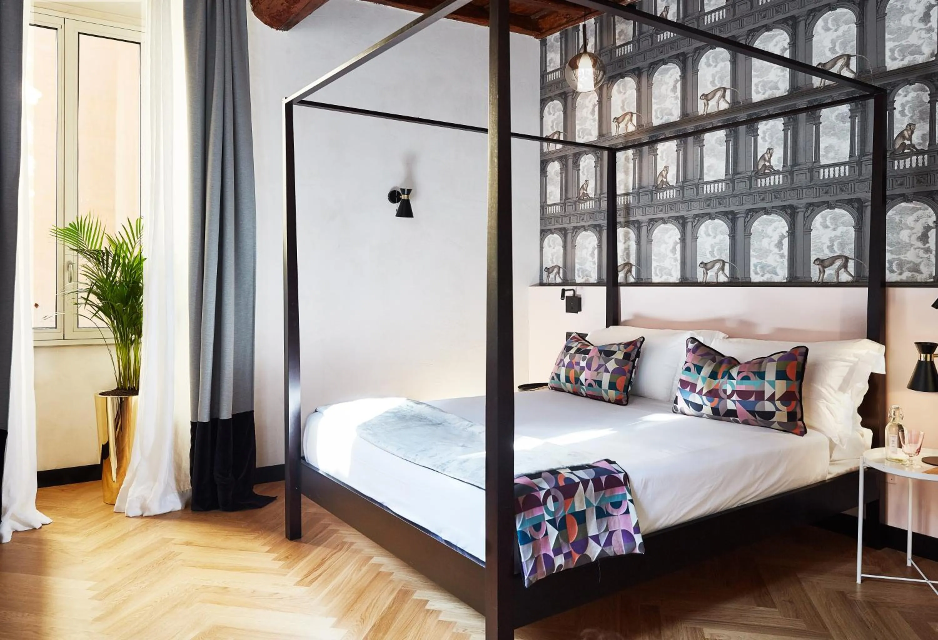 Bed in NAMAN HOTELLERIE - Margutta