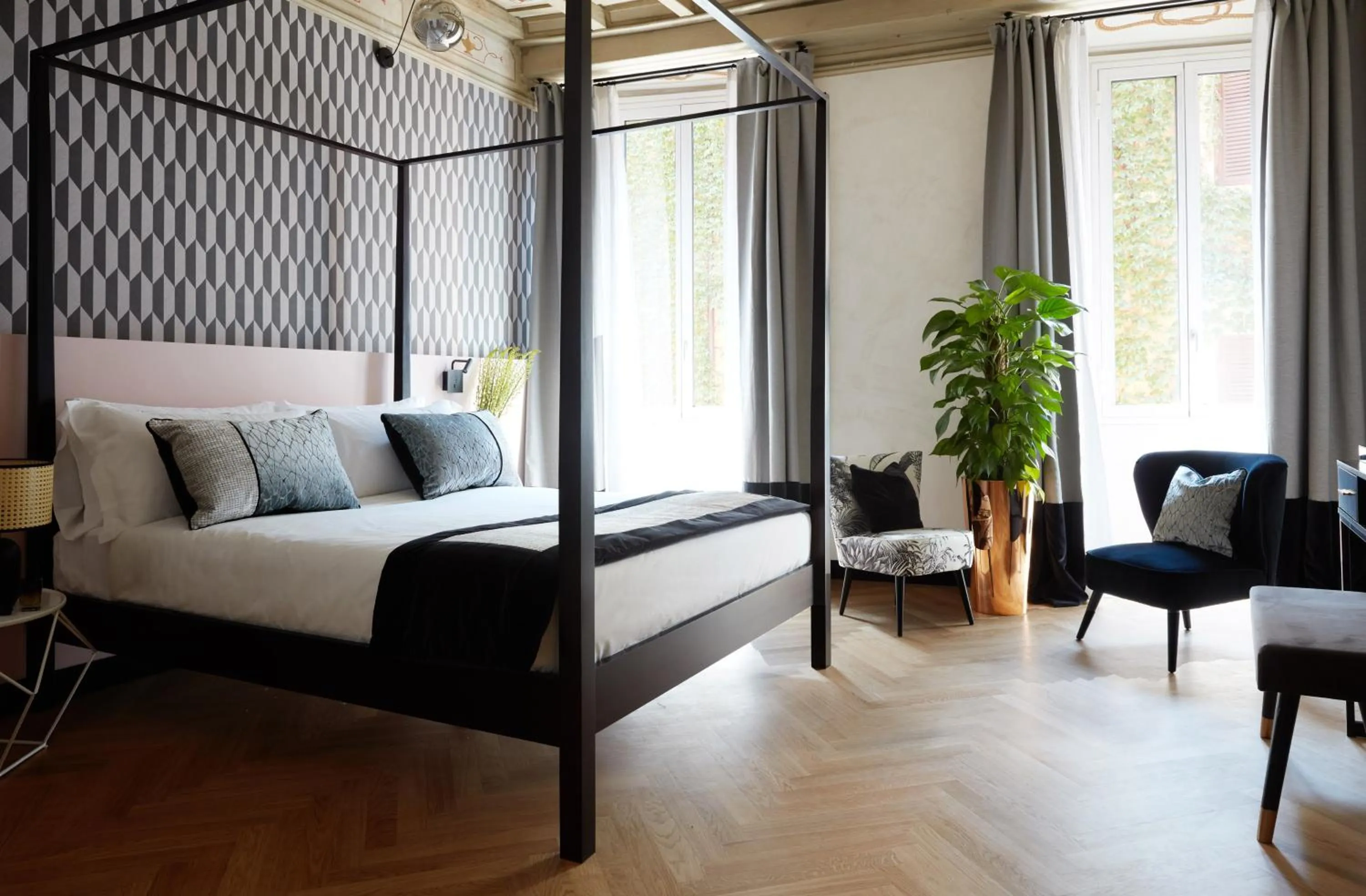 Bedroom, Bed in NAMAN HOTELLERIE - Margutta