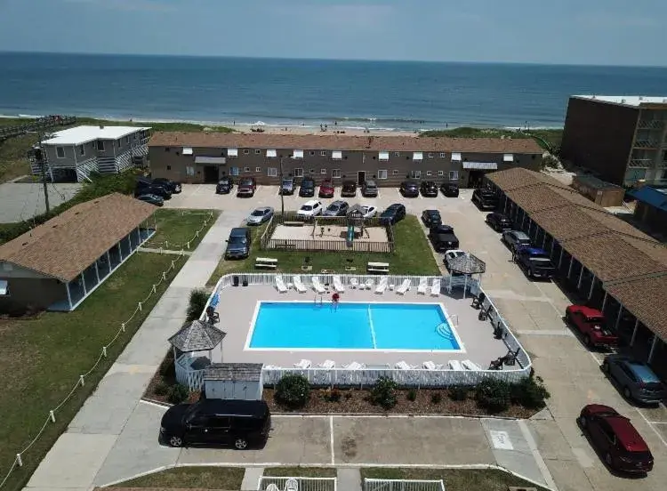 Bird's eye view in Outer Banks Motor Lodge Bird's eye view in Outer Banks Motor Lodge