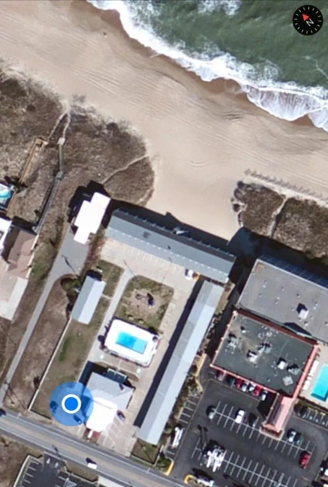 Bird's eye view in Outer Banks Motor Lodge